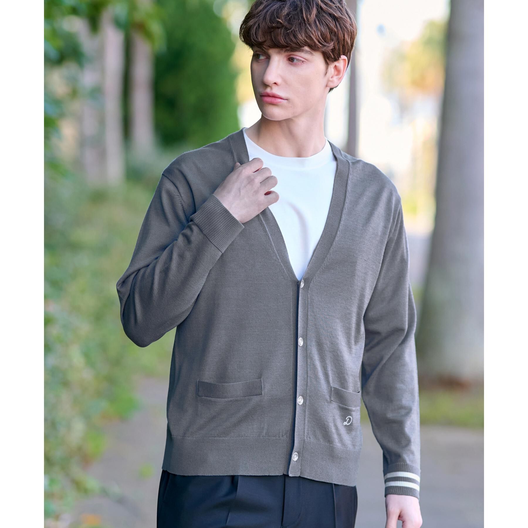 DRESSTERIOR「スリーブライン スプリングカーディガン」|カーディガン|