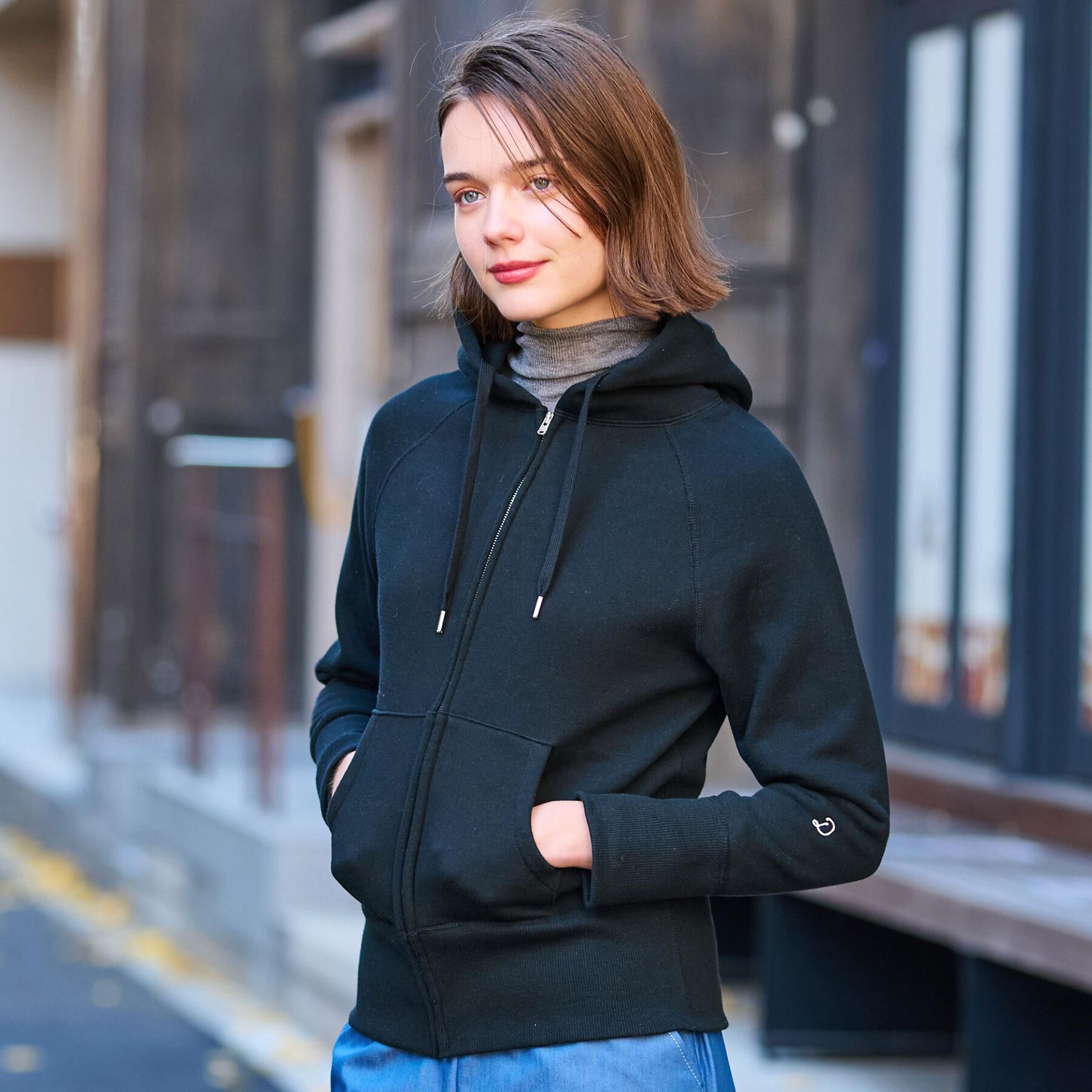 DRESSTERIOR「【NEWカラーあり】ライト裏毛ジップアップパーカ」|パーカー|