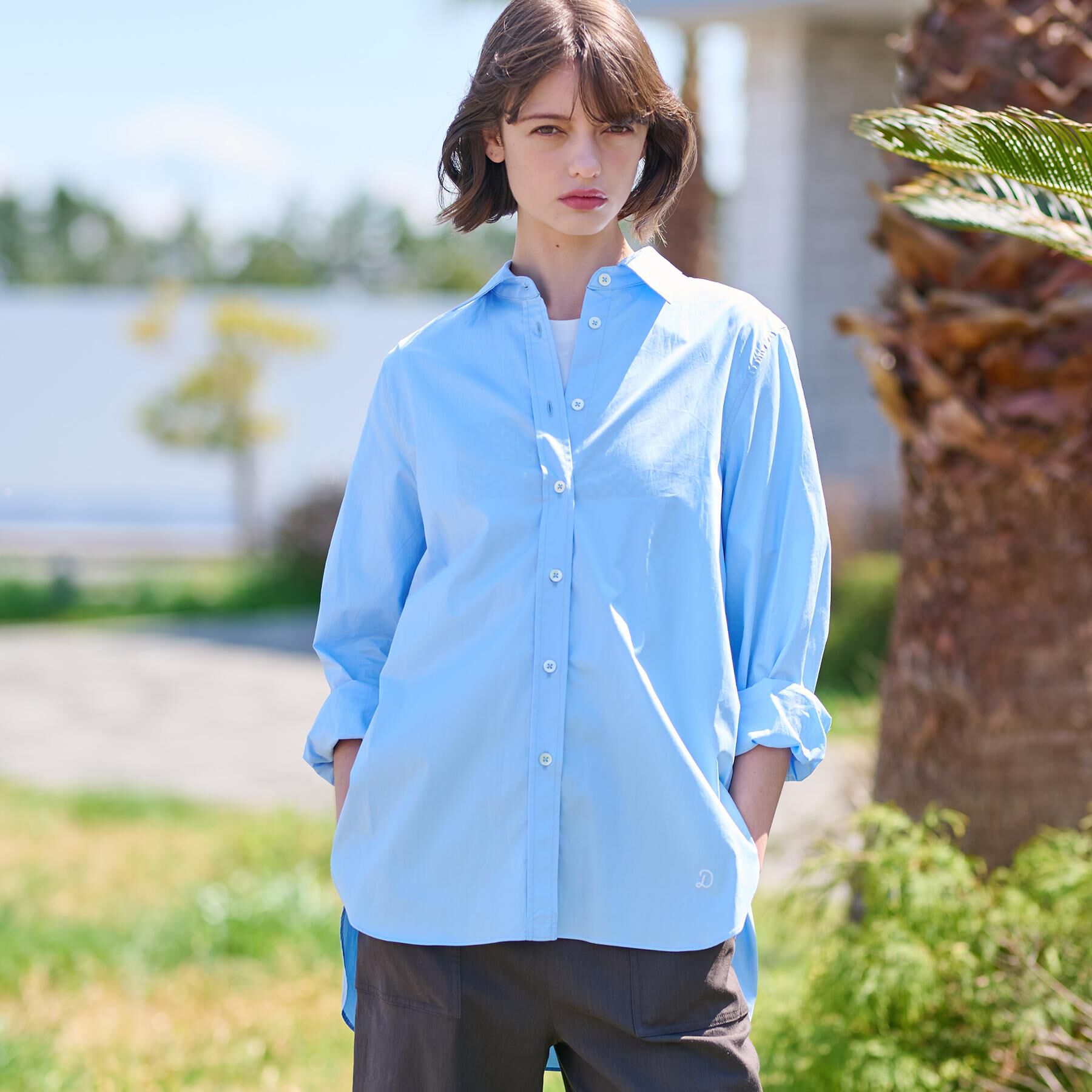 DRESSTERIOR「【CLASSY.12月号掲載】オーバーサイズシャツ」|シャツ・ブラウス|