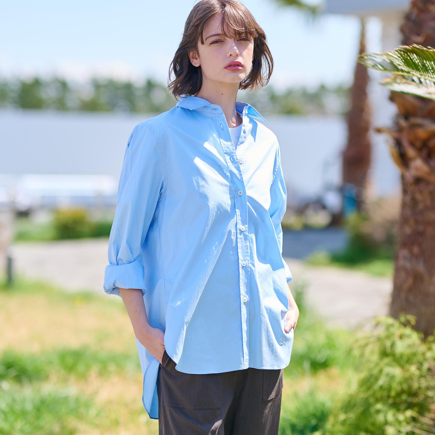 DRESSTERIOR「【CLASSY.12月号掲載】オーバーサイズシャツ」|シャツ・ブラウス|