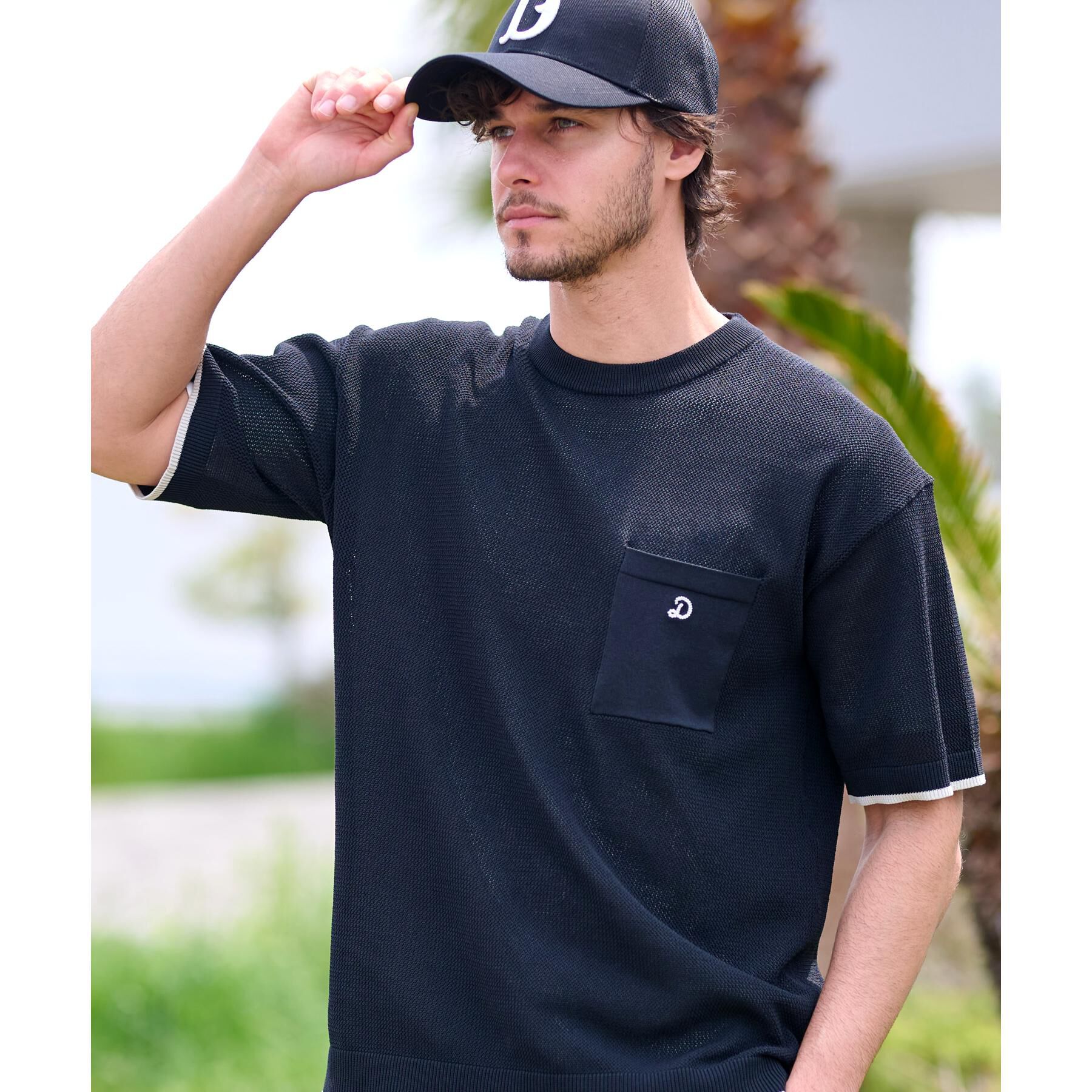 DRESSTERIOR「ドライメッシュニット」|ニット・セーター|