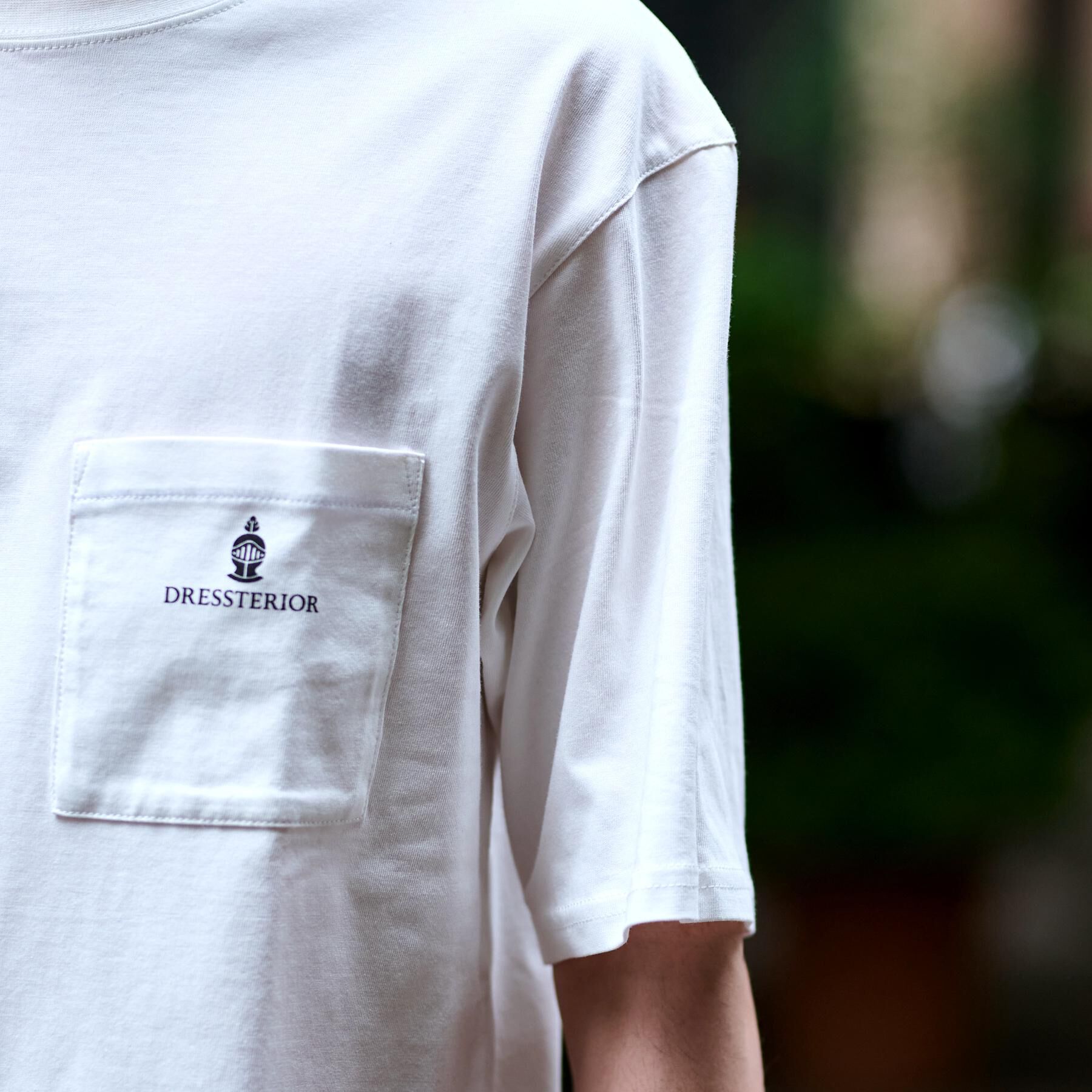 DRESSTERIOR「バックプリント ハーフスリーブTシャツ」|Tシャツ・カットソー|