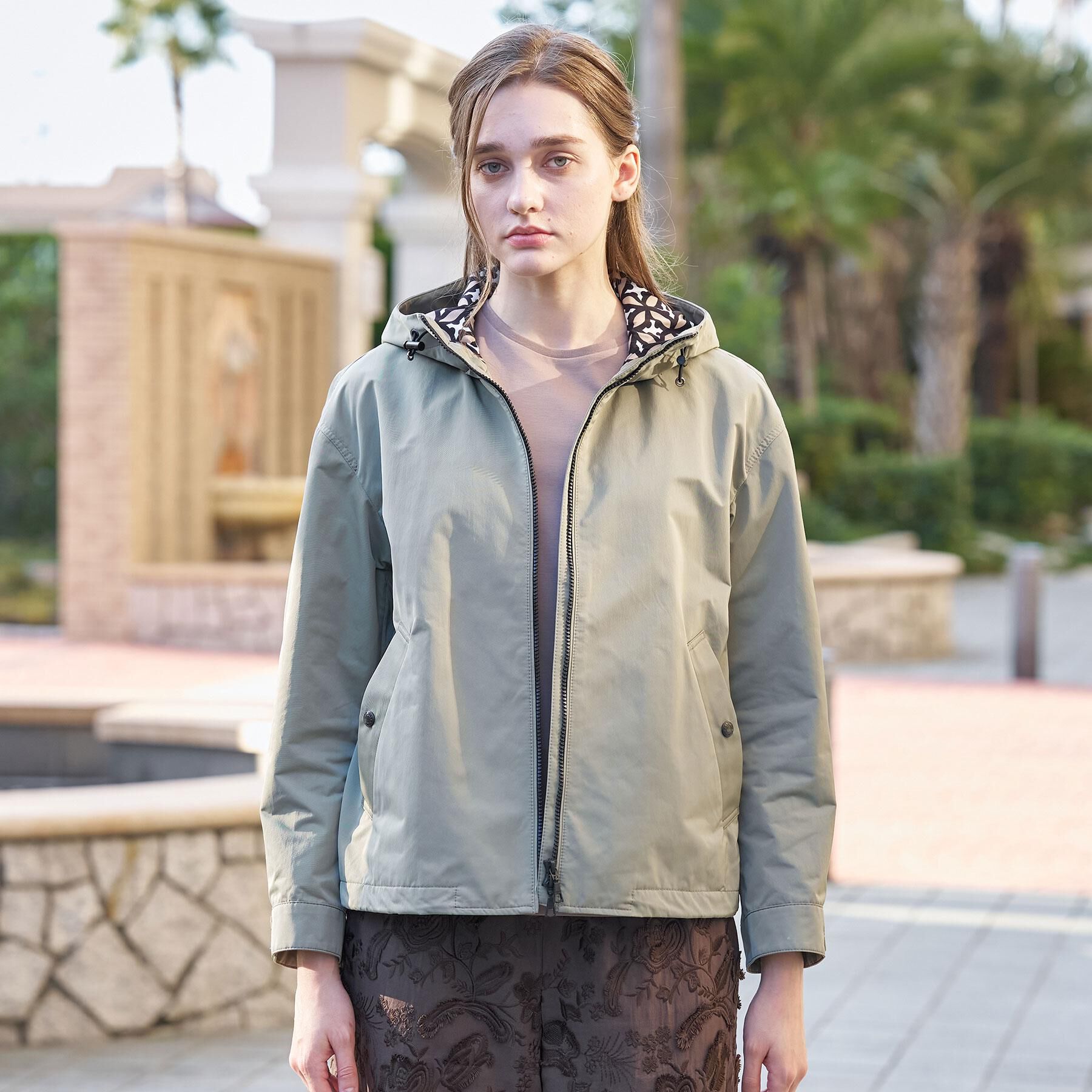 DRESSTERIOR「【撥水素材】レインマウンテンパーカー」|ブルゾン・スタジャン|