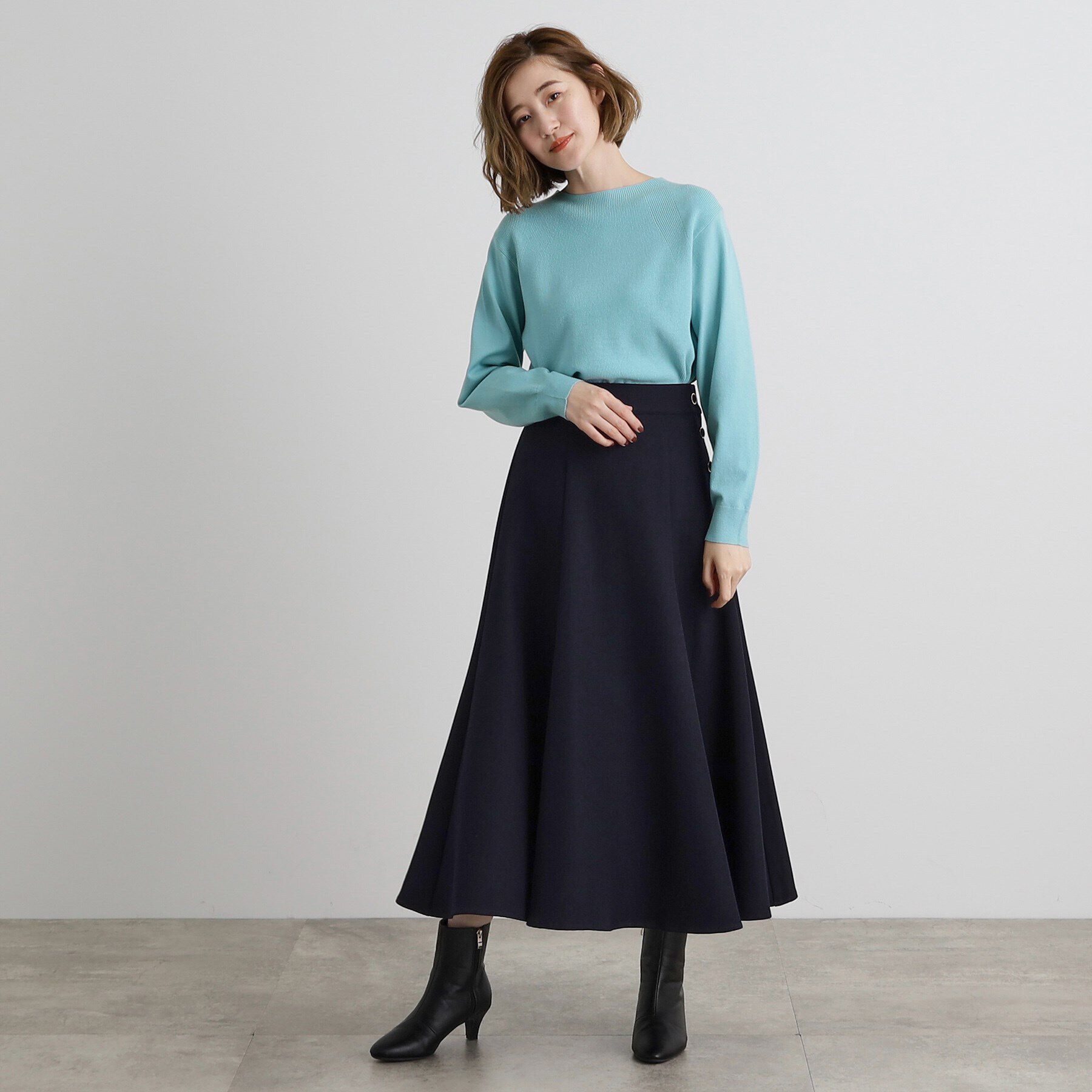 grove「【洗える】毛玉軽減ニットプルオーバー」|ニット・セーター|