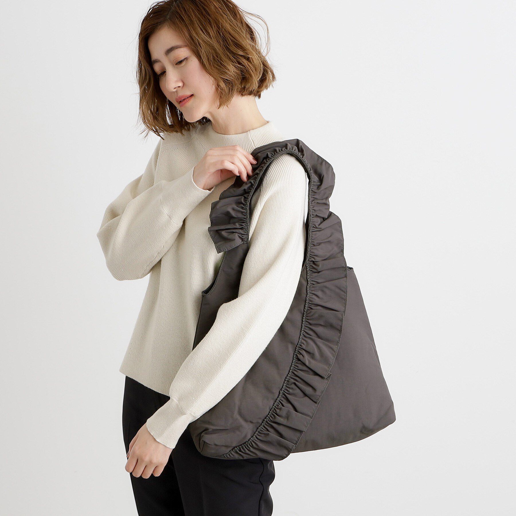 grove「アシメティアードクリテトート」|トートバッグ|