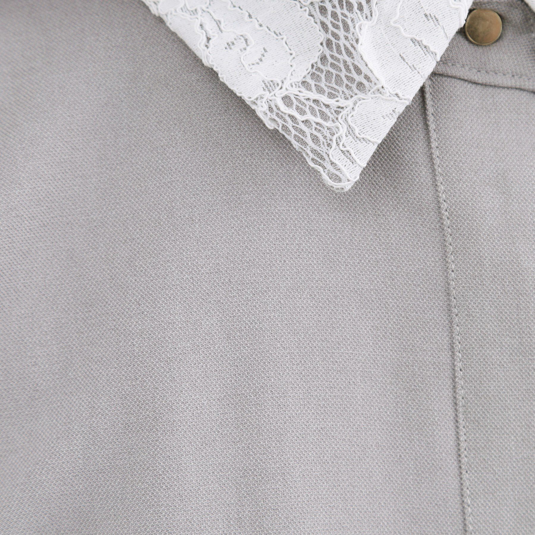 grove「晴れの日にも映える、品よく華やかなシャツワンピース」|ワンピース|