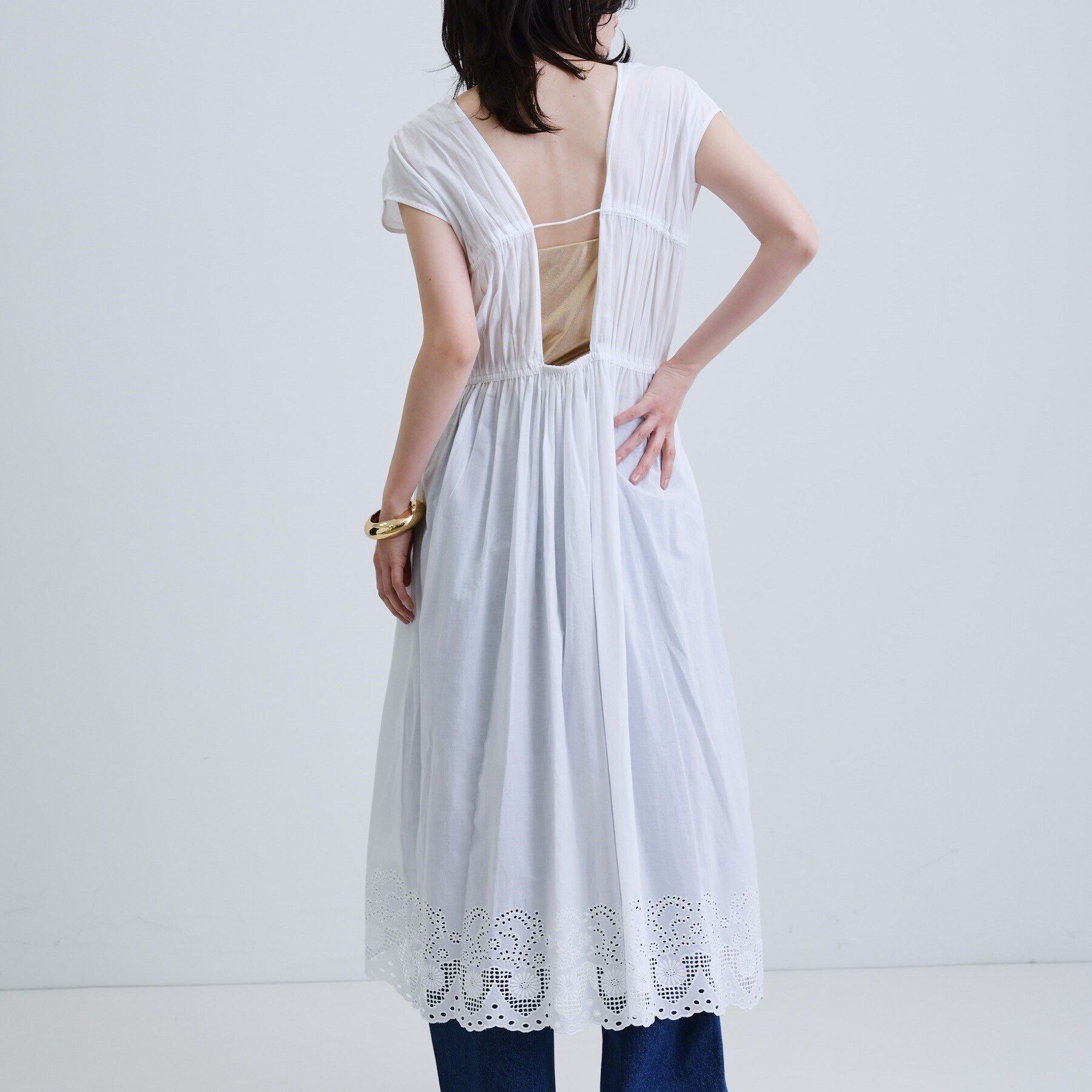 GALLEST「コットンレースワンピース」|ワンピース|