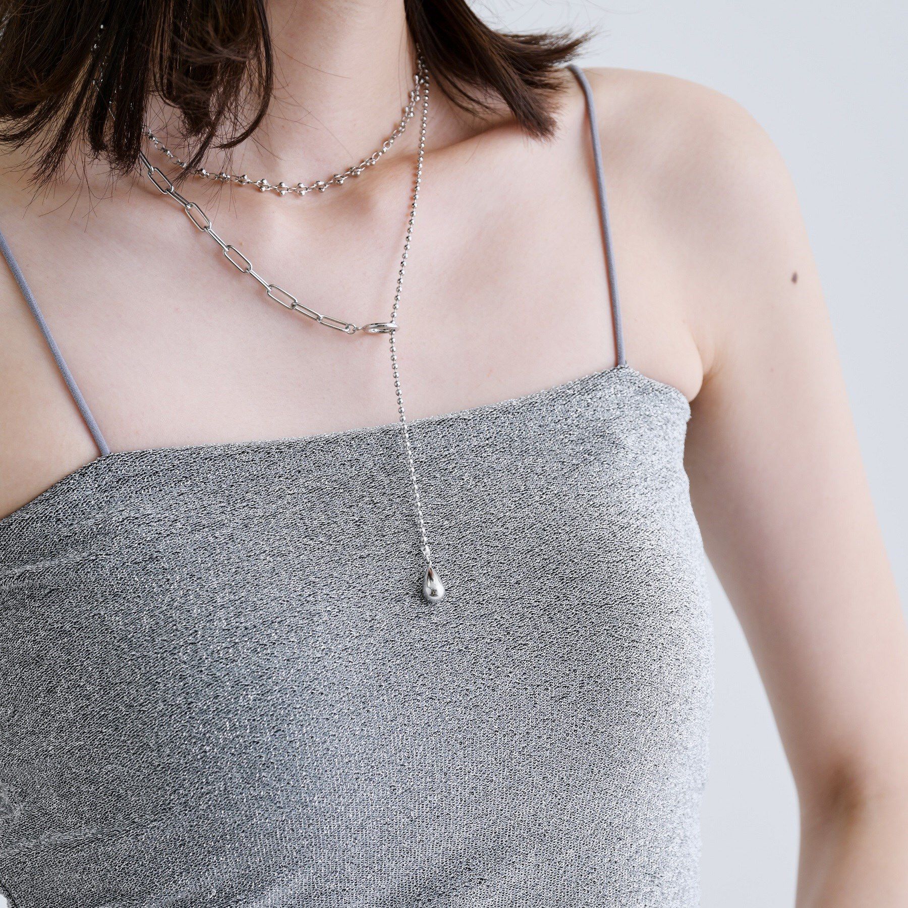 GALLEST「【一部店舗限定】カップ付きラメキャミソール」|キャミソール|