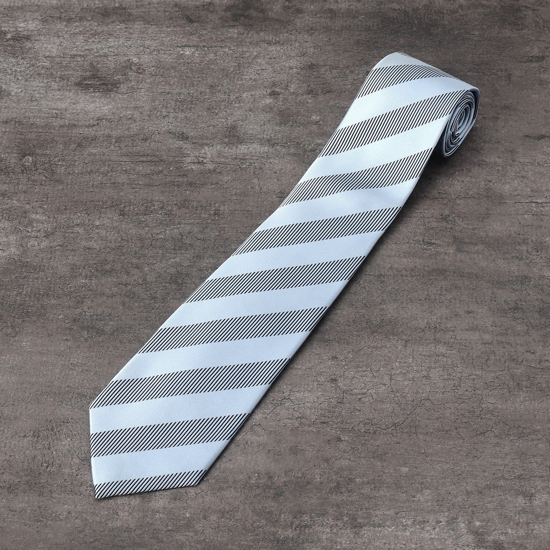 TAKEO KIKUCHI「【Made in JAPAN】TANGOストライプ ネクタイ」|ネクタイ・蝶ネクタイ|ﾗｲﾄﾌﾞﾙｰ(391)