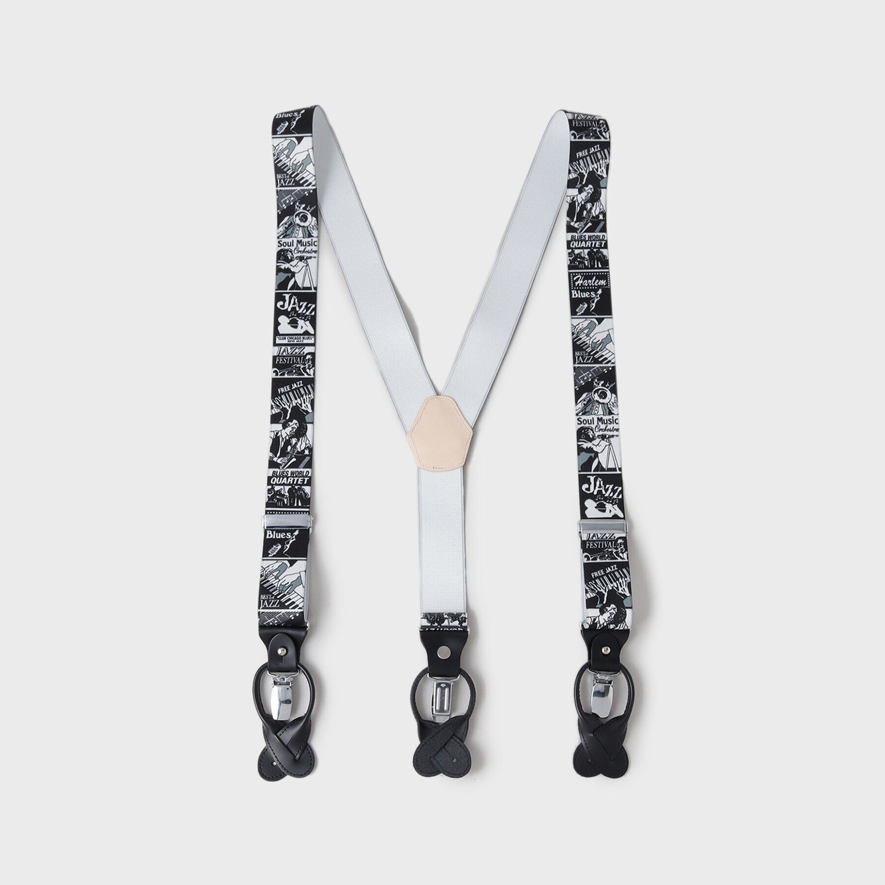 40CARATS&525「【40CT525】2WAYサスペンダー」|ベルト|ﾌﾞﾗｯｸ(919)