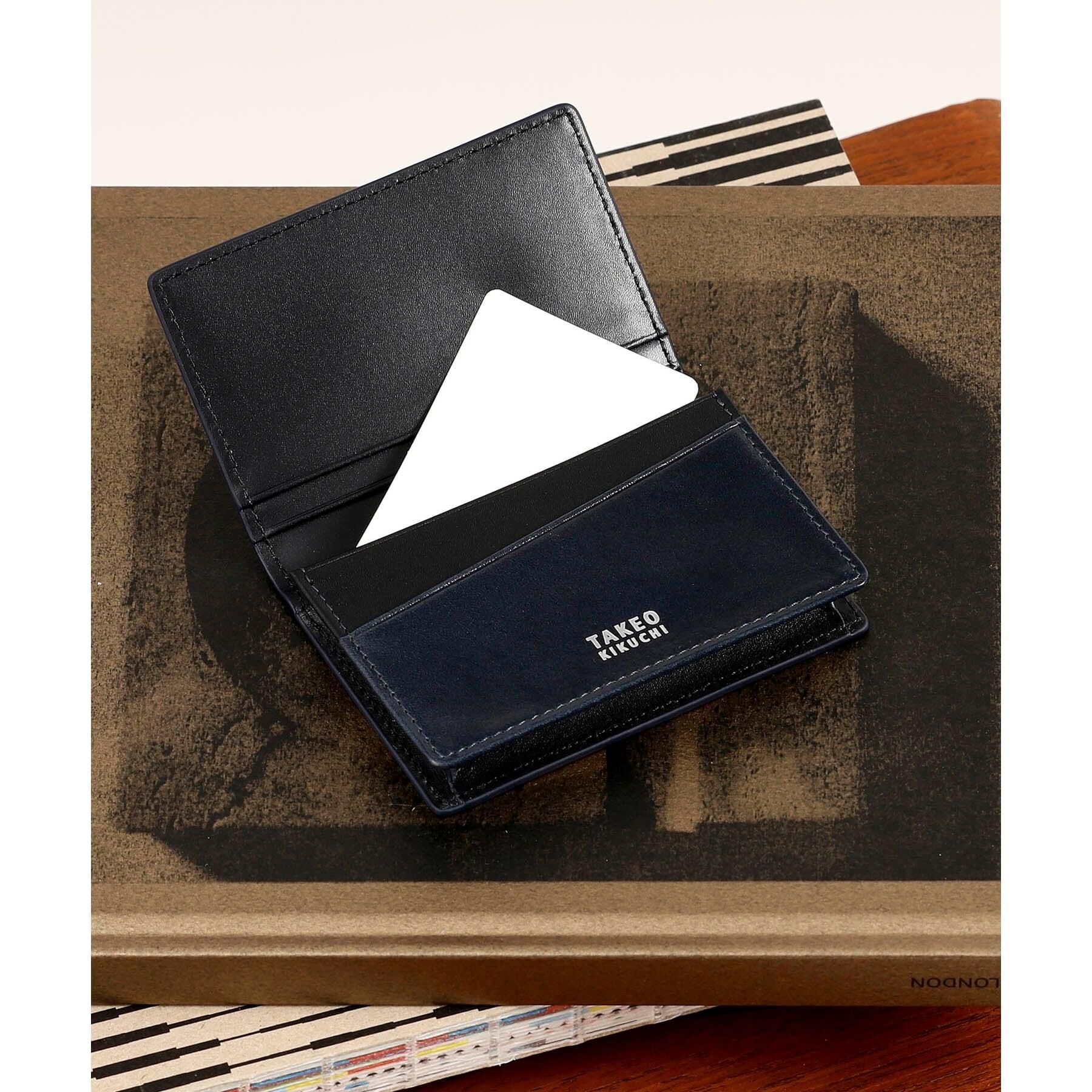 TAKEO KIKUCHI「イタリアンレザー　カードケース（名刺入れ）」|名刺入れ・カードケース|