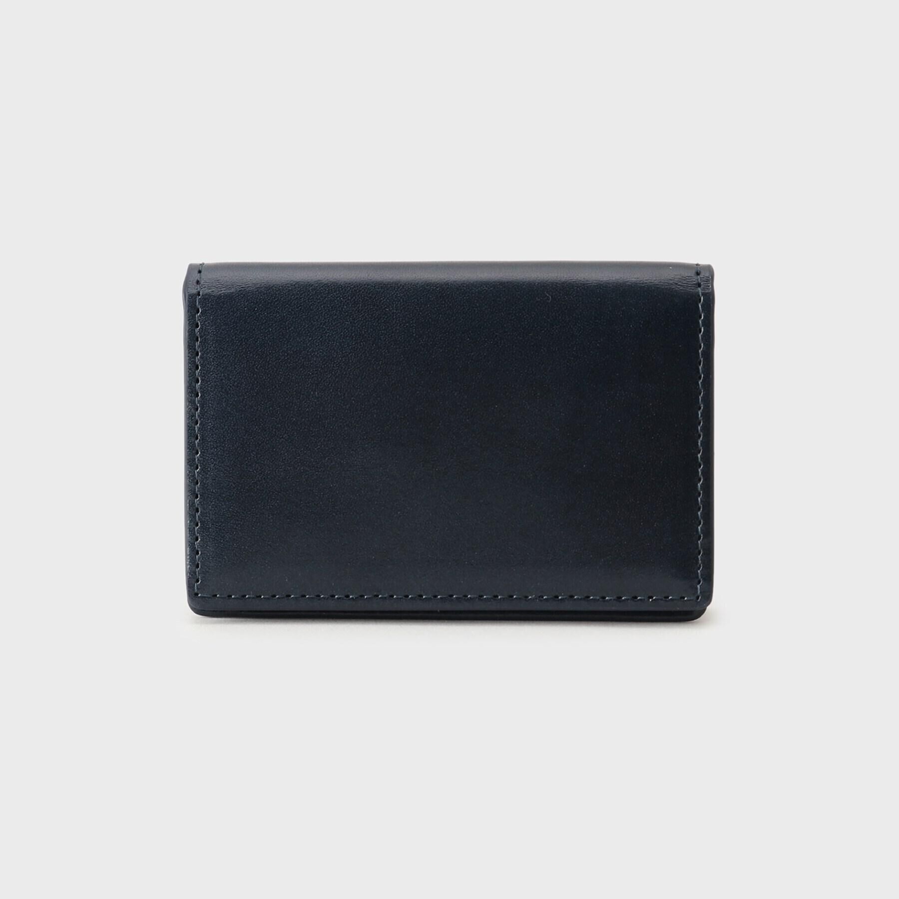 TAKEO KIKUCHI「イタリアンレザー　カードケース（名刺入れ）」|名刺入れ・カードケース|ネイビー(093)