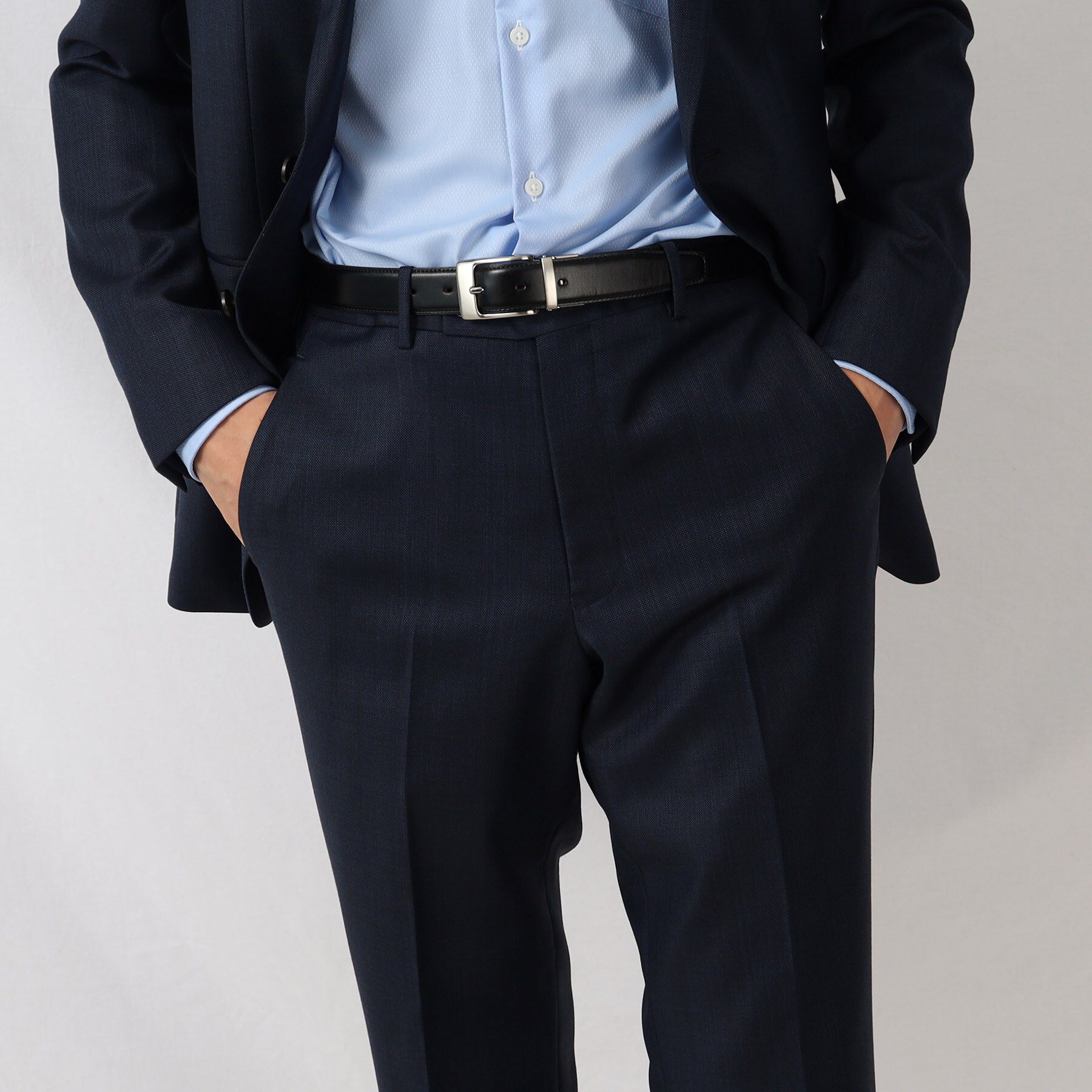 TAKEO KIKUCHI「【リバーシブル/Made in JAPAN】レザー ドレスベルト」|ベルト|