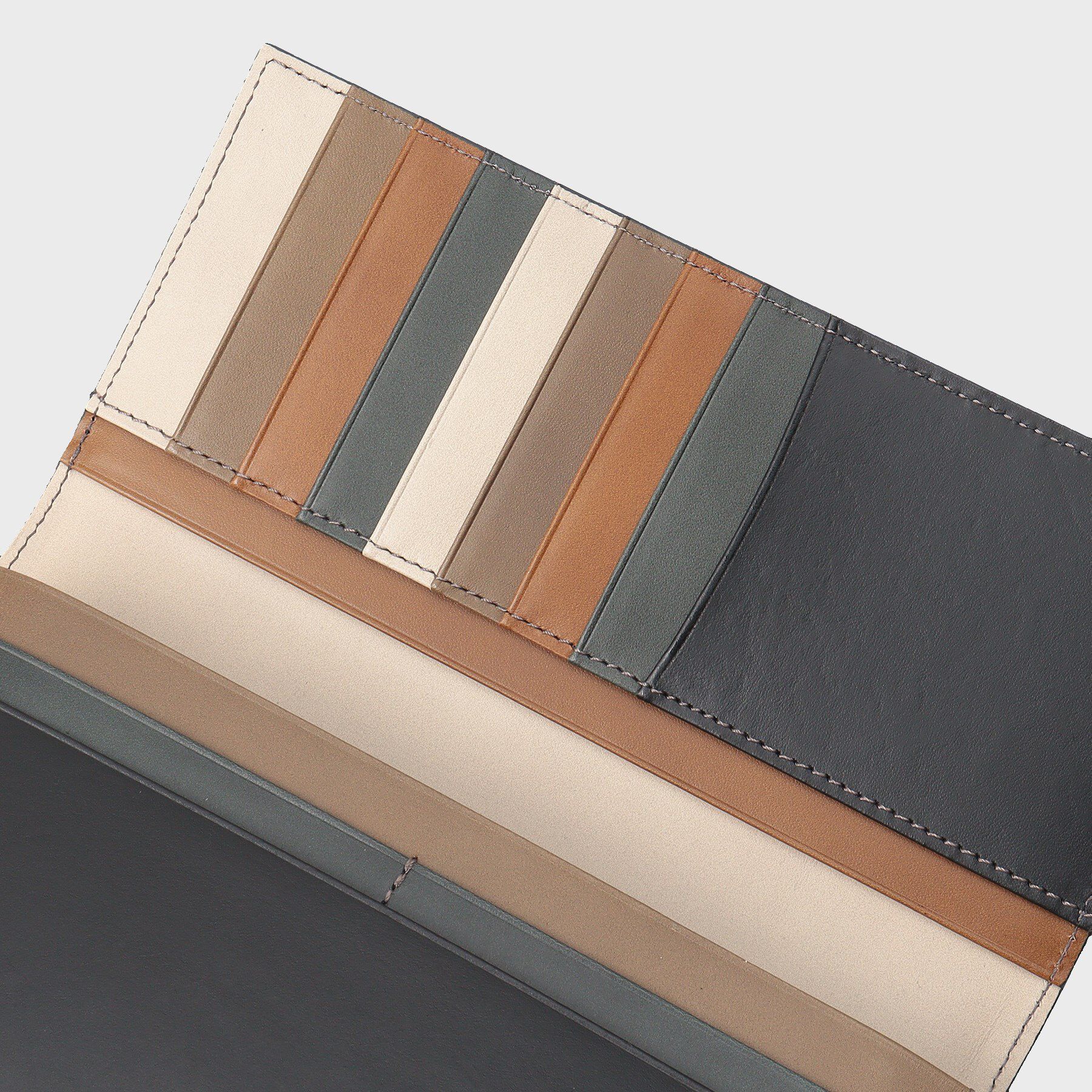 TAKEO KIKUCHI「アンティーク調レザー 2つ折り長財布」|財布|