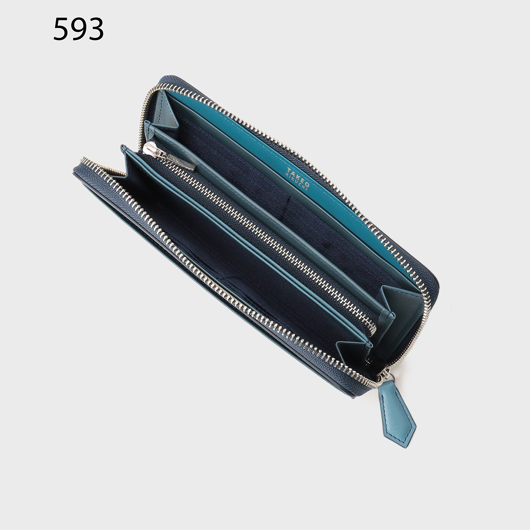 TAKEO KIKUCHI「アンティーク調レザー ラウンドファスナー 長財布」|財布|