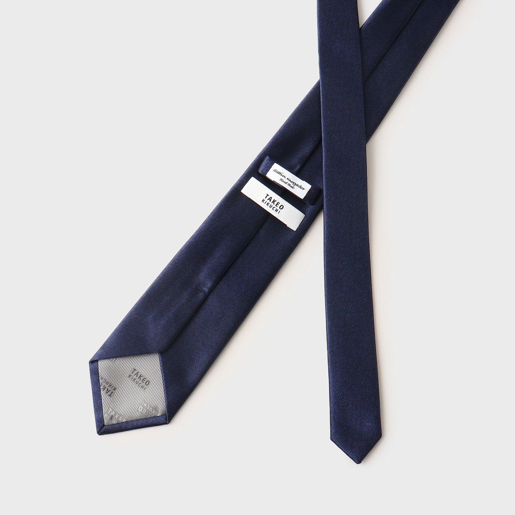TAKEO KIKUCHI「【日本製】サテンモガ メランジネクタイ」|ネクタイ・蝶ネクタイ|