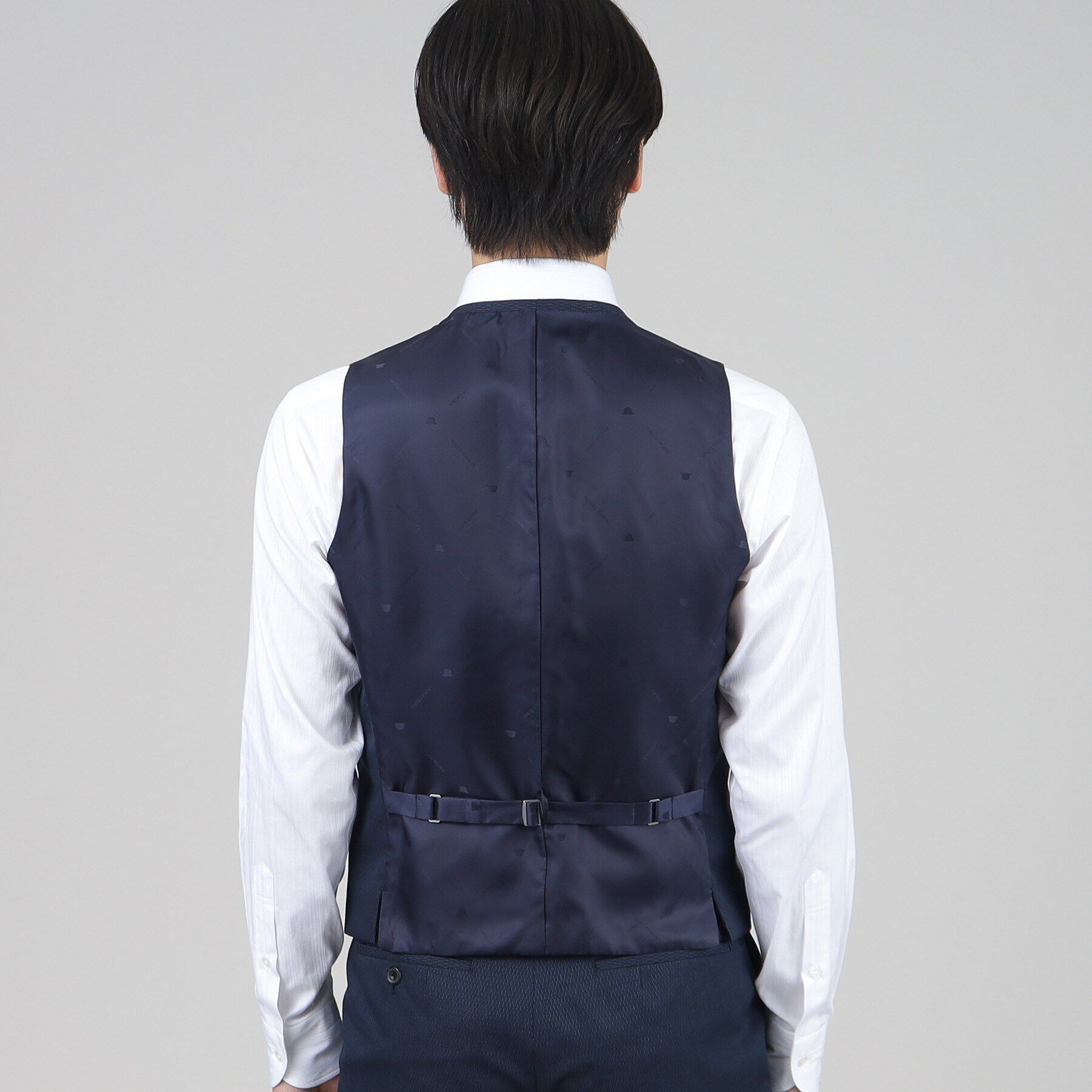 TAKEO KIKUCHI「マイクロデザイン ベスト」|スーツ|