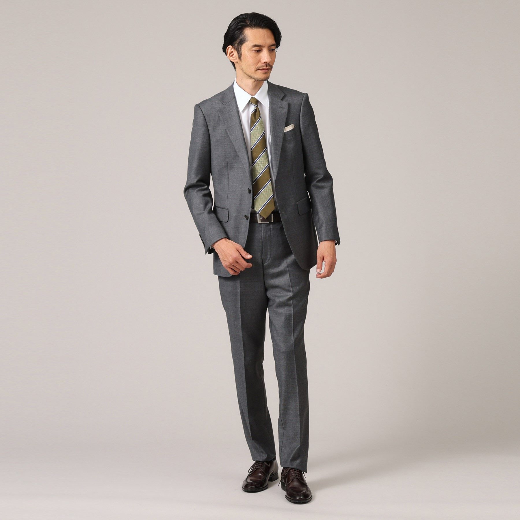 TAKEO KIKUCHI「【ベーシック】100双 ブロード レギュラーカラー シャツ」|シャツ・ブラウス|