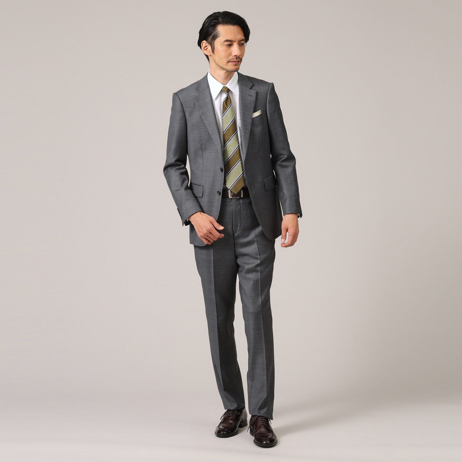 TAKEO KIKUCHI「【ベーシック】100双 ブロード レギュラーカラー シャツ」|シャツ・ブラウス|