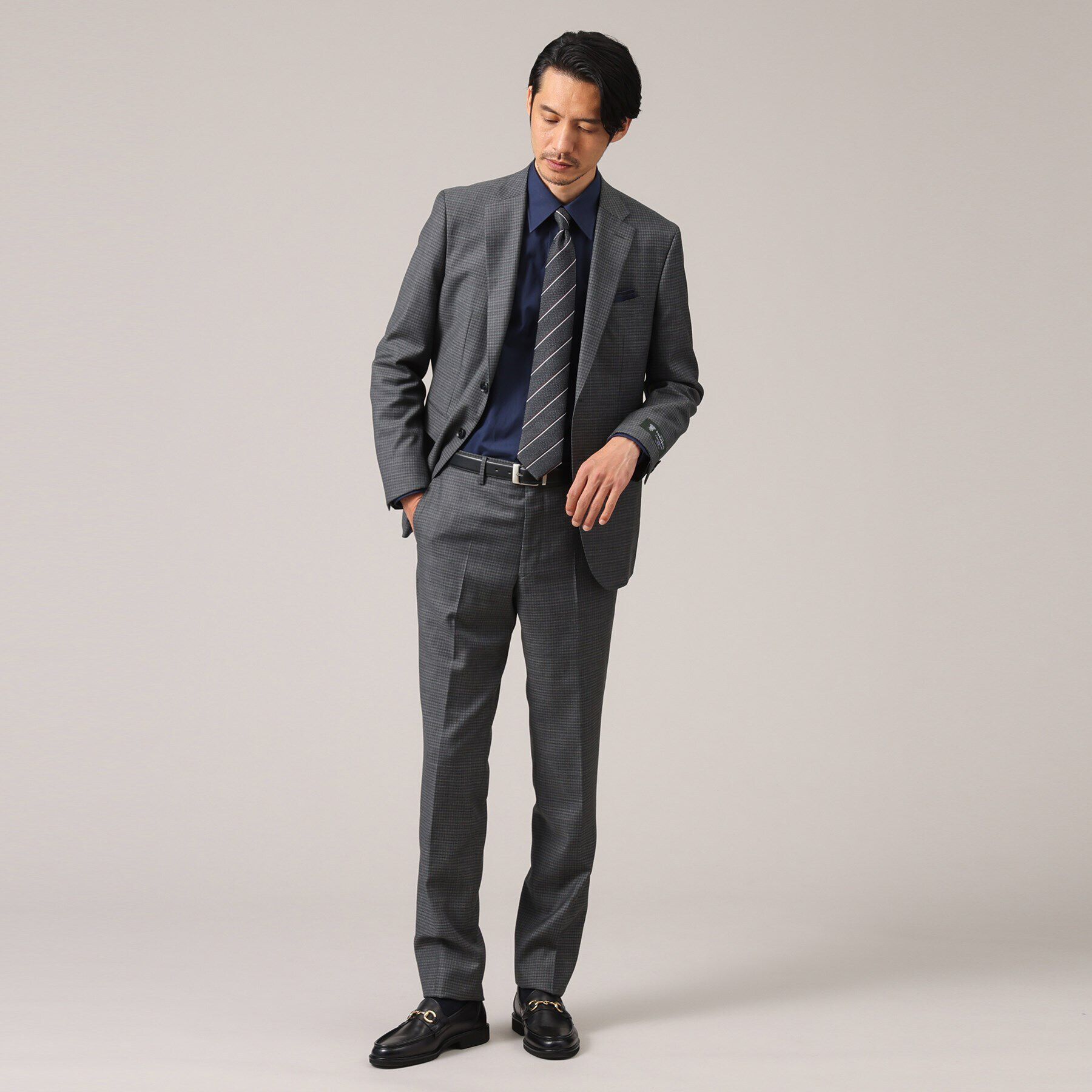 TAKEO KIKUCHI「【ベーシック】100双 ブロード レギュラーカラー シャツ」|シャツ・ブラウス|