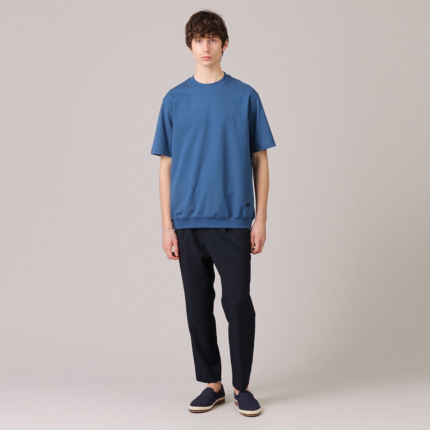 TAKEO KIKUCHI「【抗菌防臭／5サイズ展開】ハイゲージポンチ Tシャツ」|Tシャツ・カットソー|