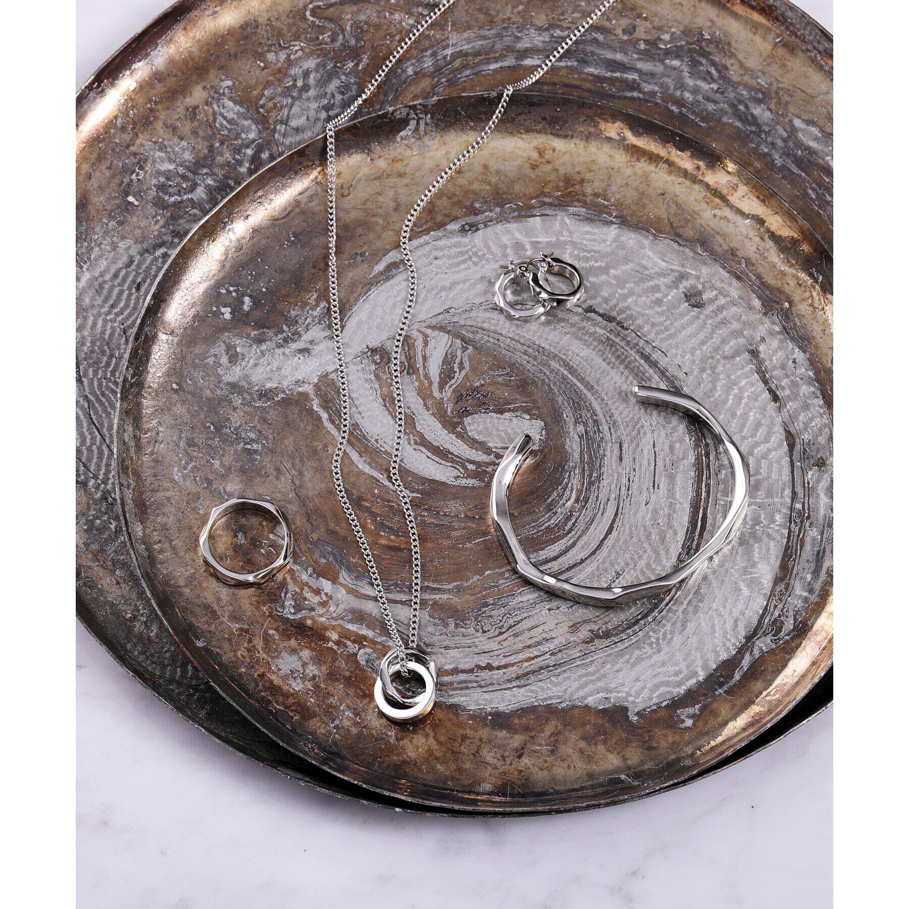 TAKEO KIKUCHI「インフィニティWリング グラスホルダーネックレス」|ネックレス|