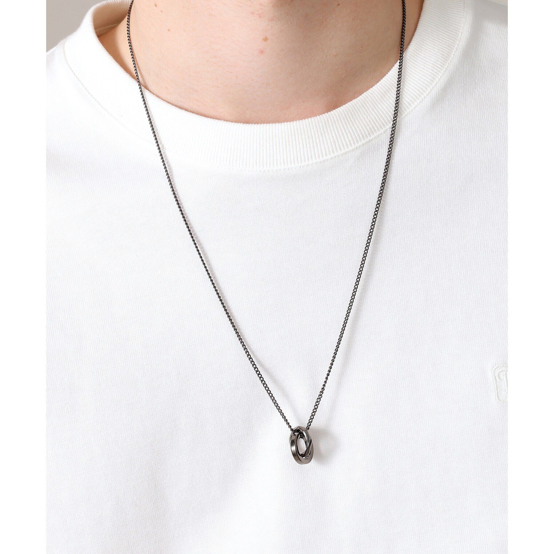 TAKEO KIKUCHI「インフィニティWリング グラスホルダーネックレス」|ネックレス|