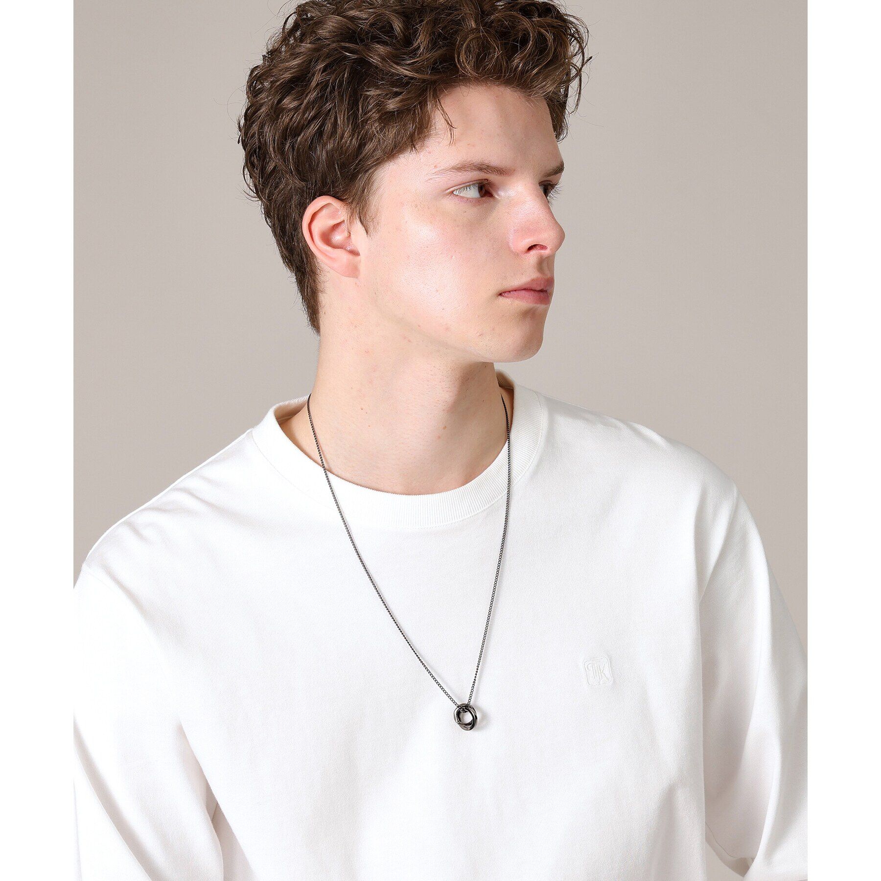 TAKEO KIKUCHI「インフィニティWリング グラスホルダーネックレス」|ネックレス|