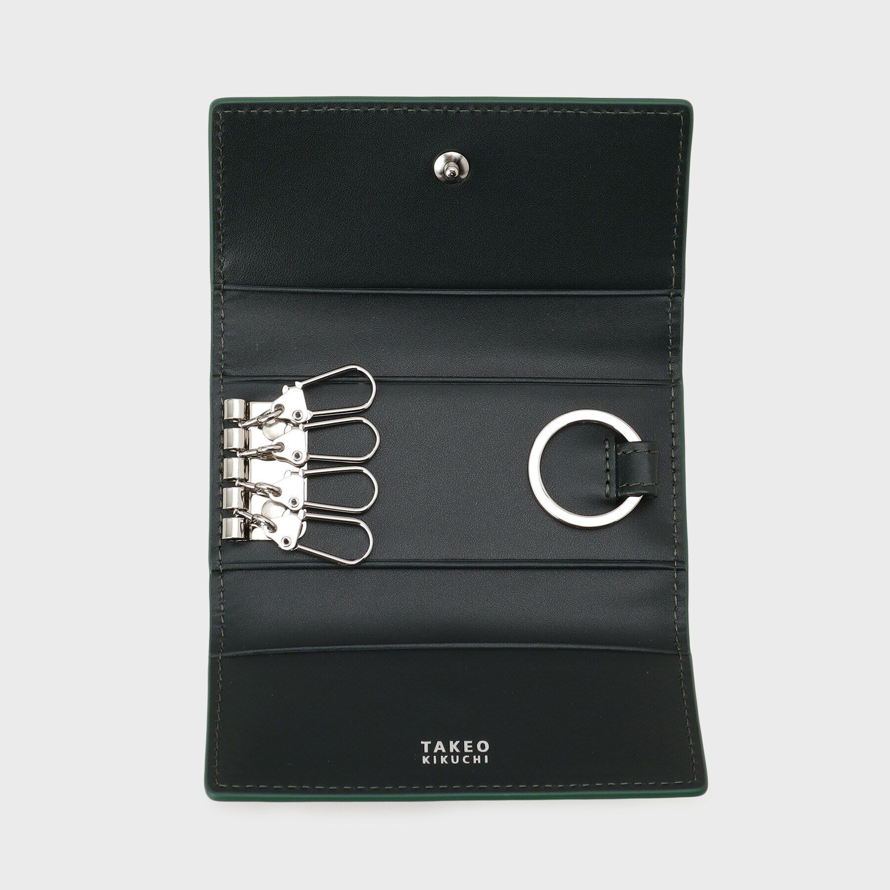 TAKEO KIKUCHI「インポートオイルレザー3つ折りキーケース」|キーケース|