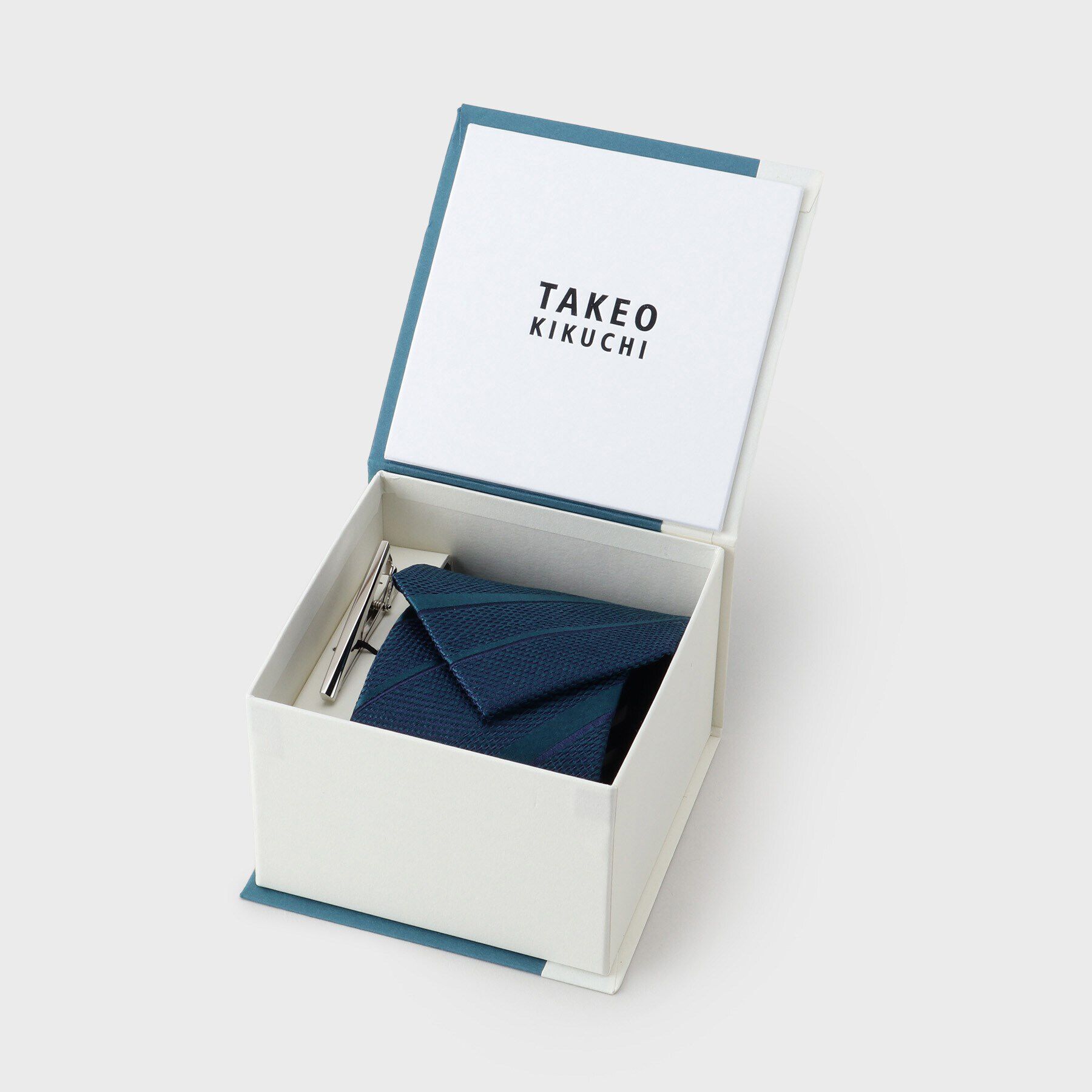 TAKEO KIKUCHI「【カラーBOXセット】ネクタイ＆タイバーセット」|ネクタイ・蝶ネクタイ|