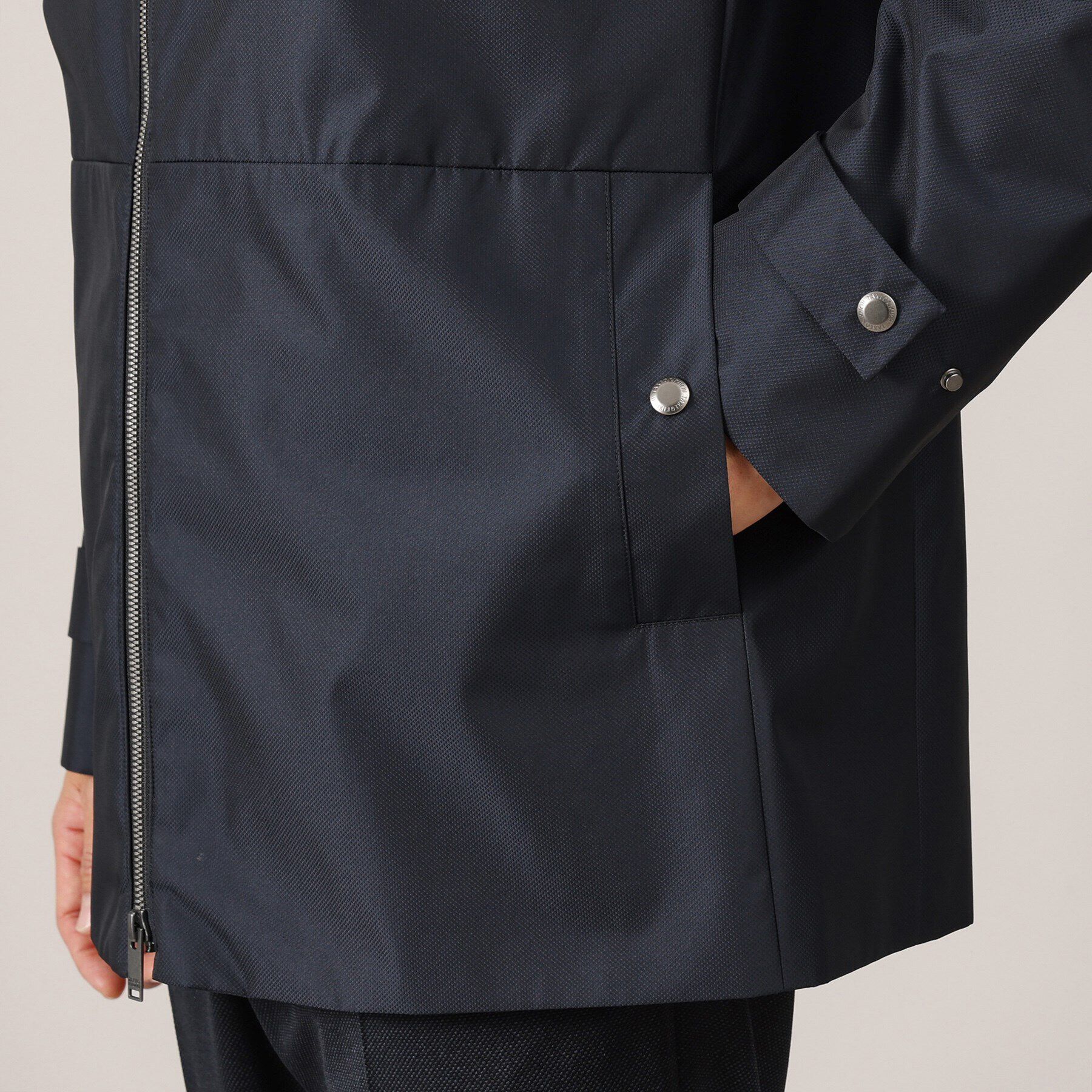 TAKEO KIKUCHI「【ライトアウター】ドビー エレクティブ シェルブルゾン」|ブルゾン・スタジャン|