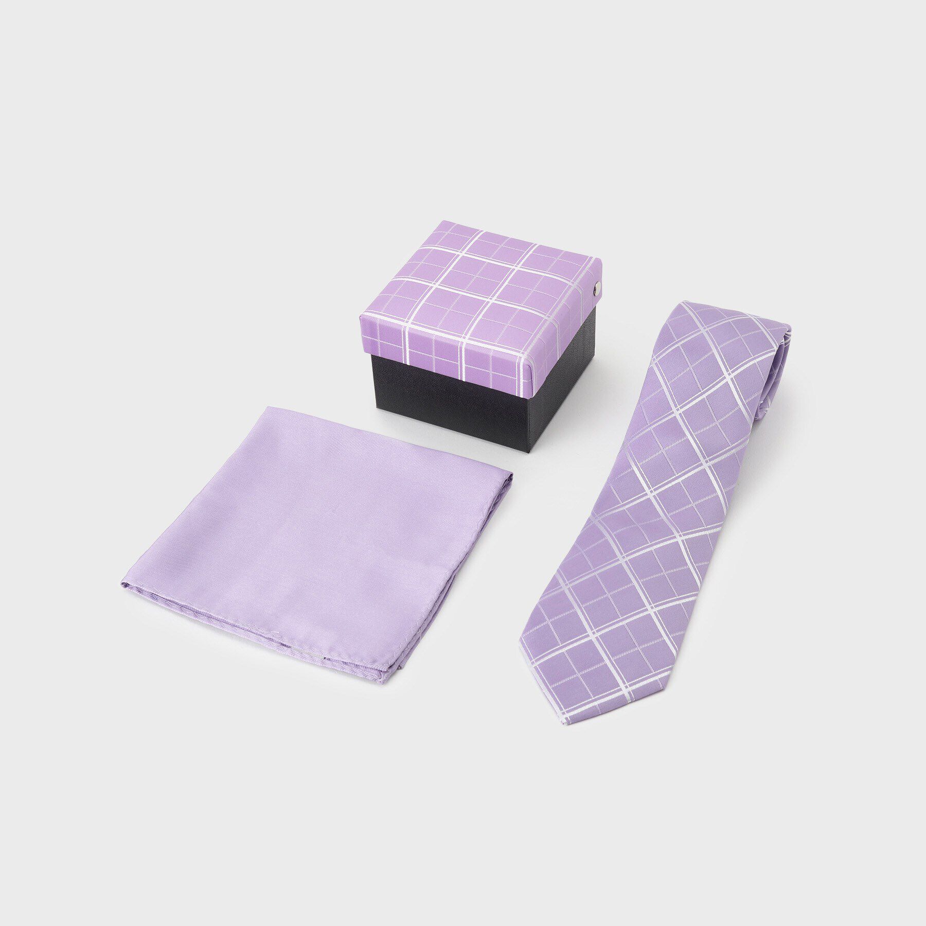TAKEO KIKUCHI「【フォーマルBOXセット】カラーネクタイ＆チーフ セット」|ネクタイ・蝶ネクタイ|