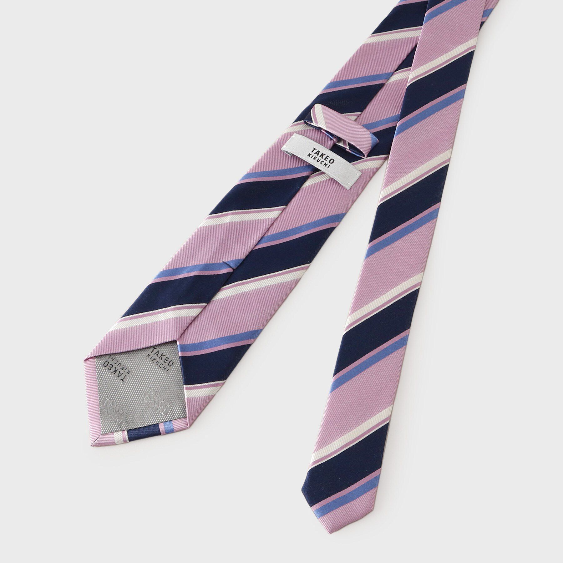 TAKEO KIKUCHI「【入卒/セレモニー対応】カラーストライプ ネクタイ」|ネクタイ・蝶ネクタイ|
