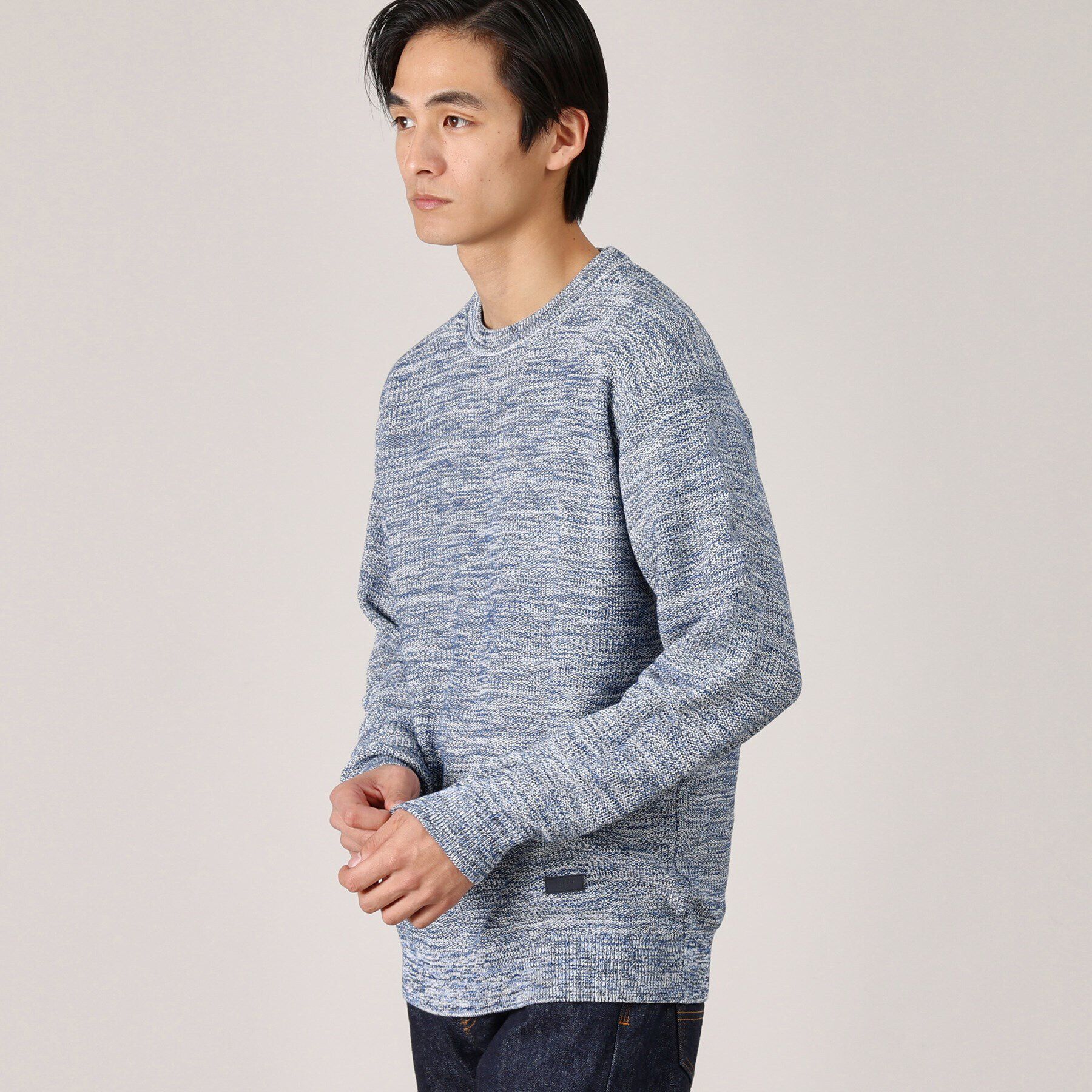 TAKEO KIKUCHI「スプリング メランジ ニット」|ニット・セーター|