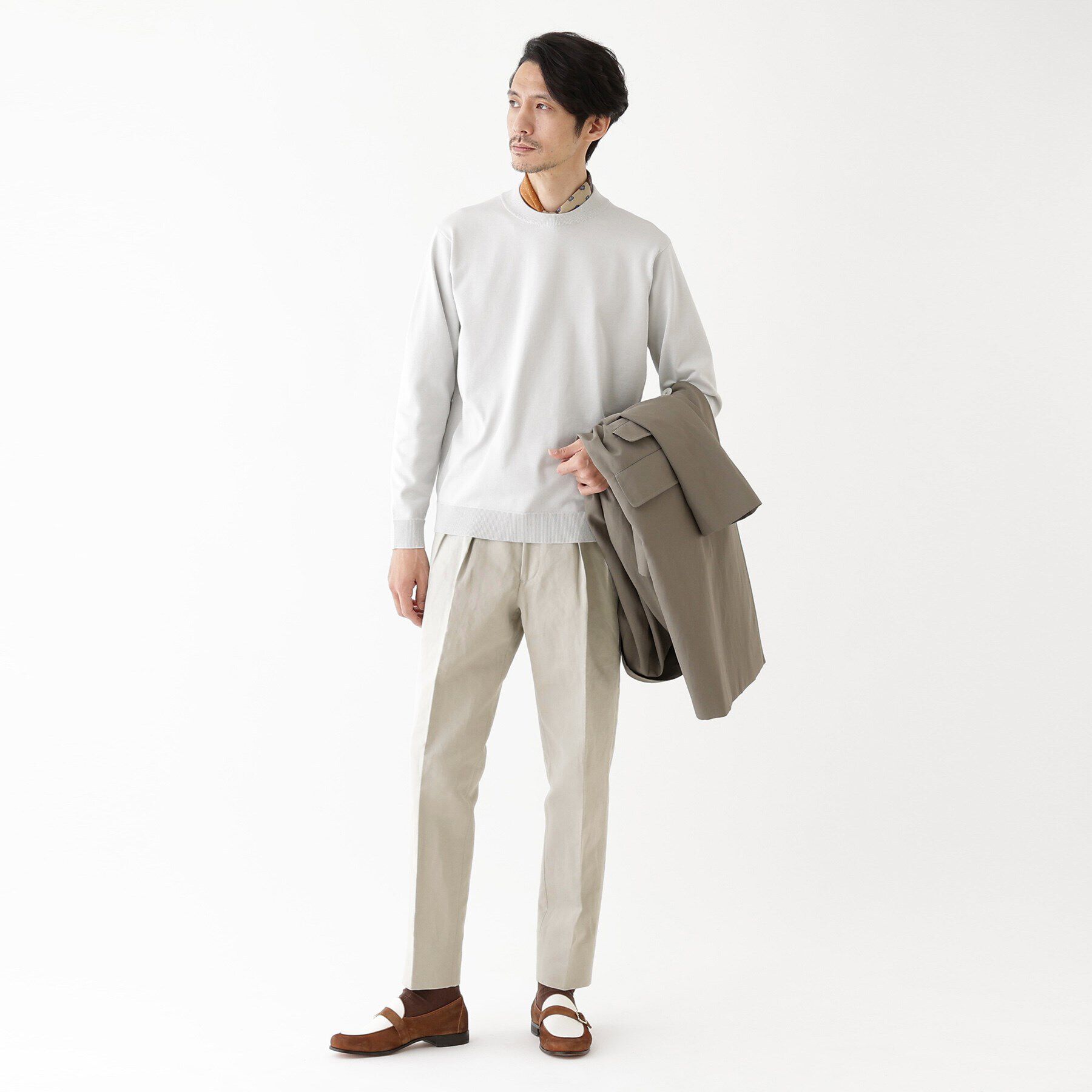 TAKEO KIKUCHI「【THE FLAGSHIP】尾州コットンヘンプ チノパン」|その他|