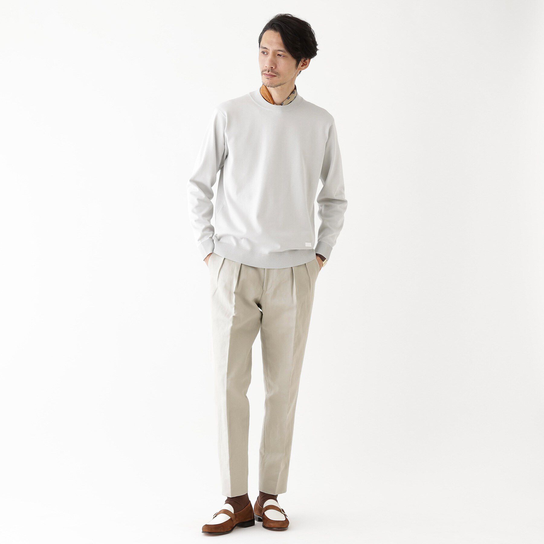 TAKEO KIKUCHI「【THE FLAGSHIP】尾州コットンヘンプ チノパン」|その他|