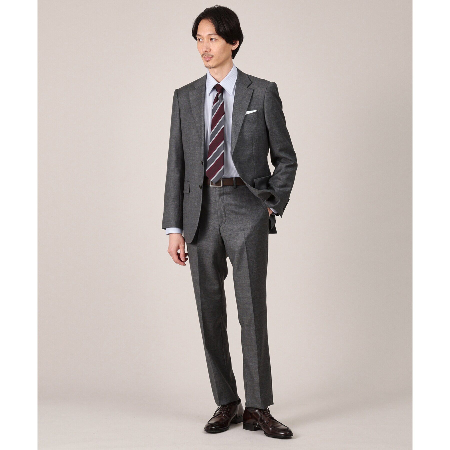 TAKEO KIKUCHI「【LIBERATY裏地】サテンストライプ チェンジタイ」|ネクタイ・蝶ネクタイ|