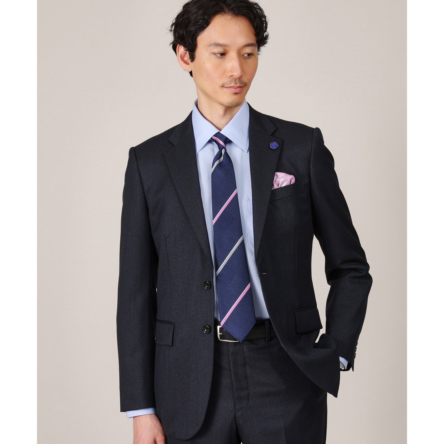 TAKEO KIKUCHI「【THE FLAGSHIP】番千鳥（つがいちどり）シルクネクタイ」|ネクタイ・蝶ネクタイ|