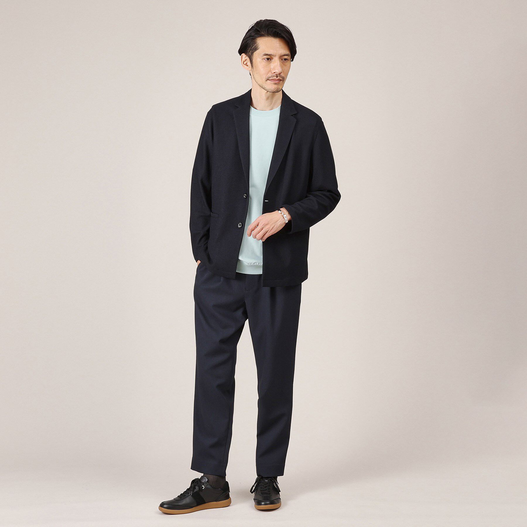 TAKEO KIKUCHI「【多機能】リネンライクカルゼ イージーパンツ」|その他|