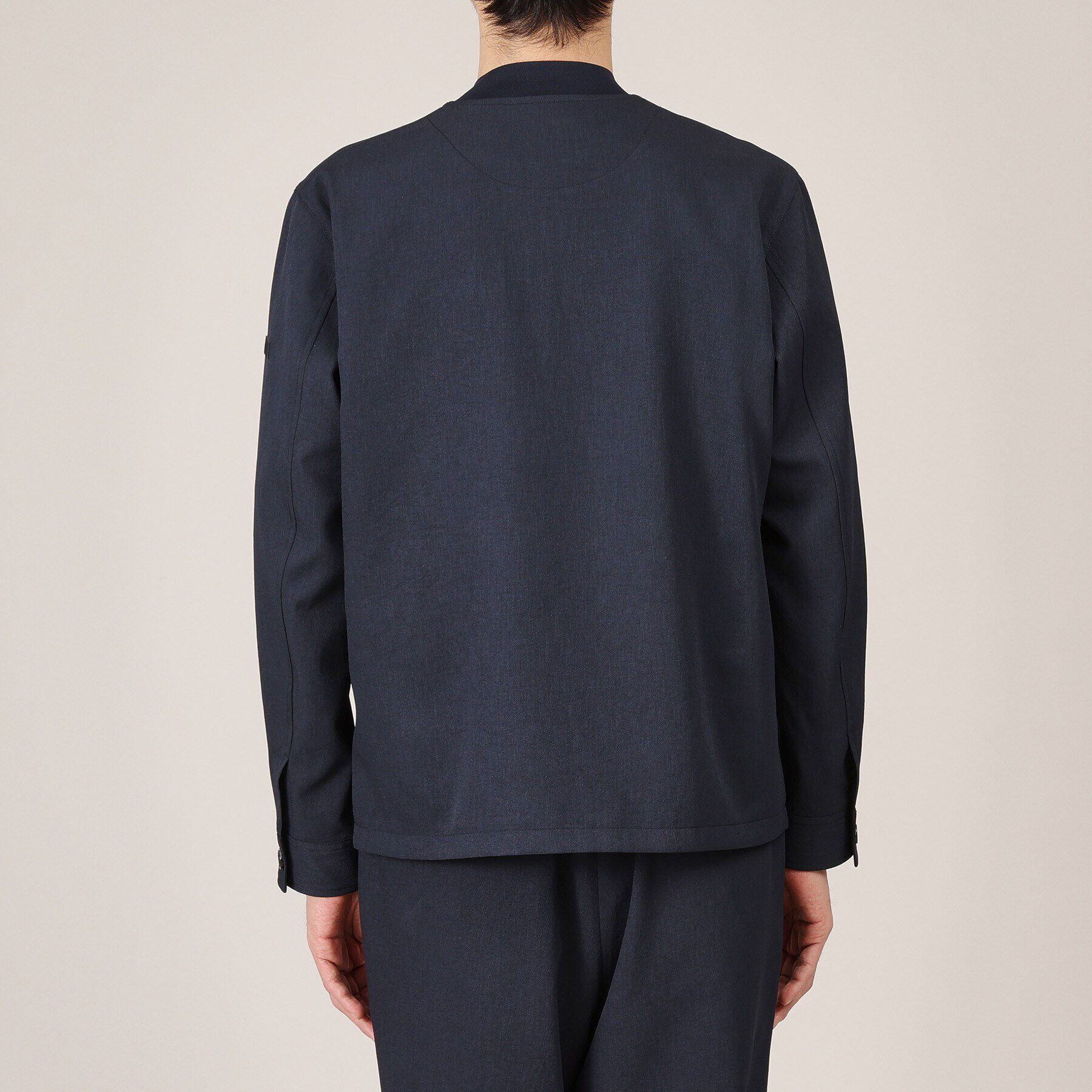 TAKEO KIKUCHI「【多機能/軽羽織】リネンライクカルゼ リブブルゾン」|ブルゾン・スタジャン|