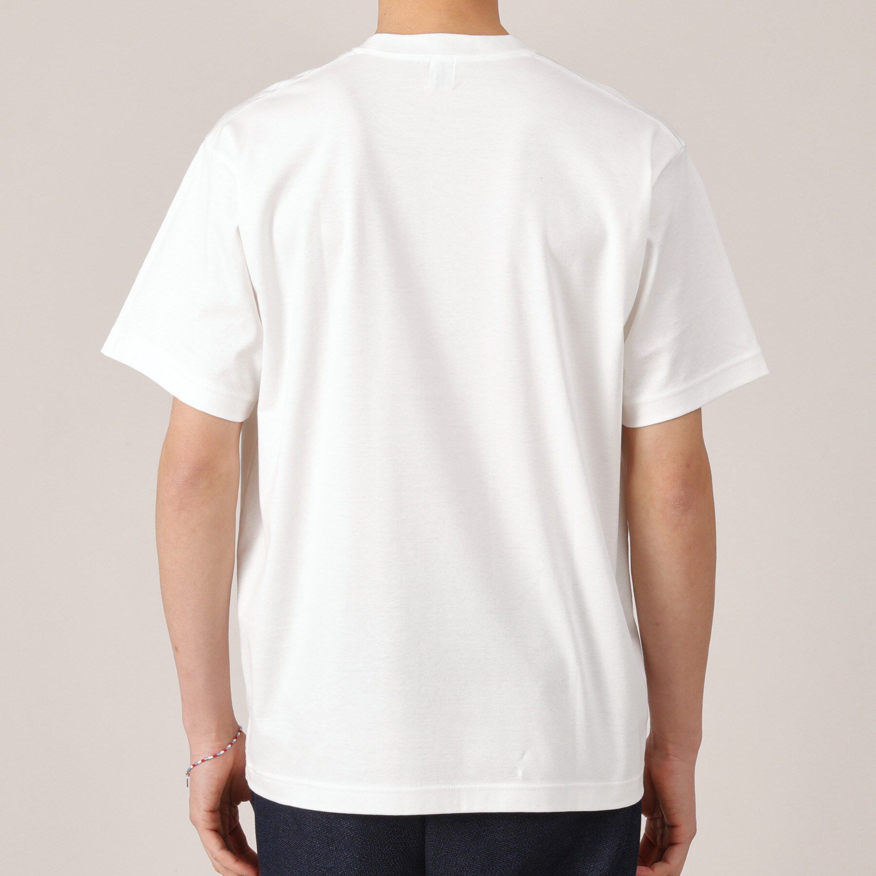 TAKEO KIKUCHI「ワンポイント カラー刺繍 Tシャツ」|Tシャツ・カットソー|