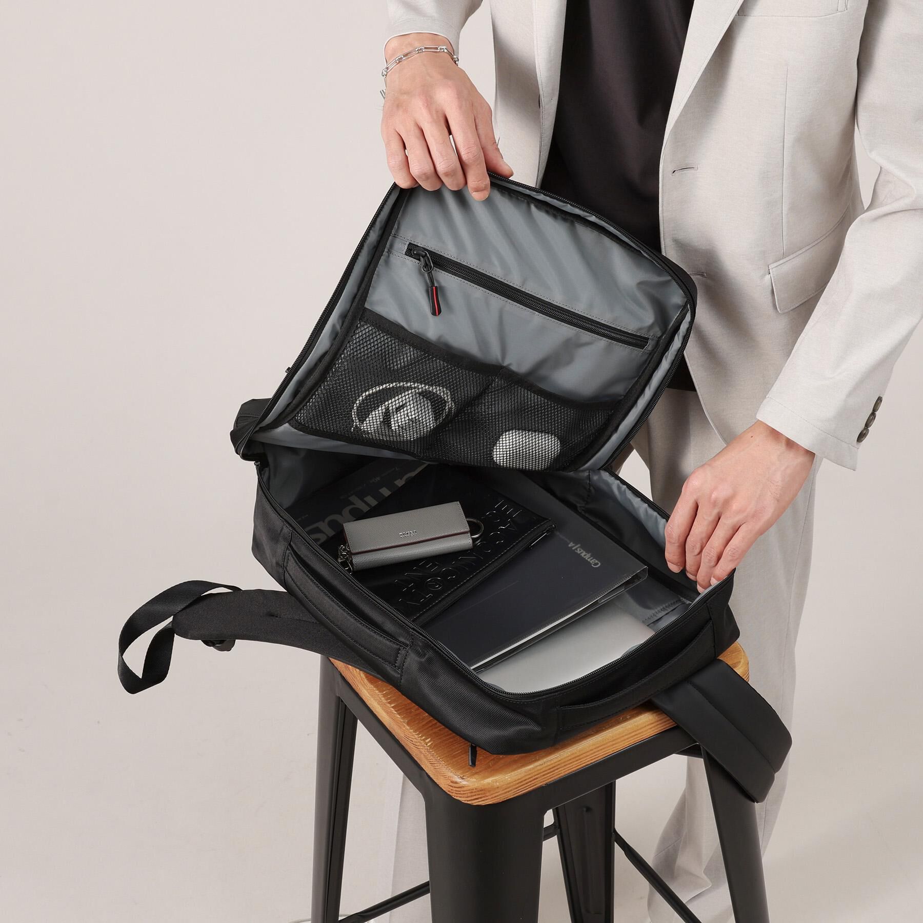 TAKEO KIKUCHI「スマートキャリー2WAYリュック」|リュック|