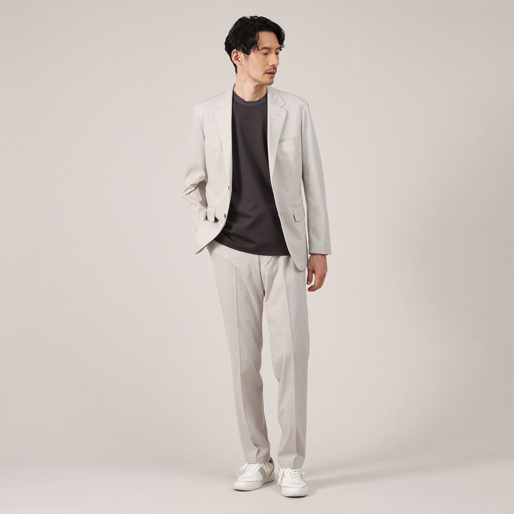 TAKEO KIKUCHI「【360&deg;ストレッチ／セットアップ対応】None Of Stress シャドーピンストライプ パンツ」|その他|