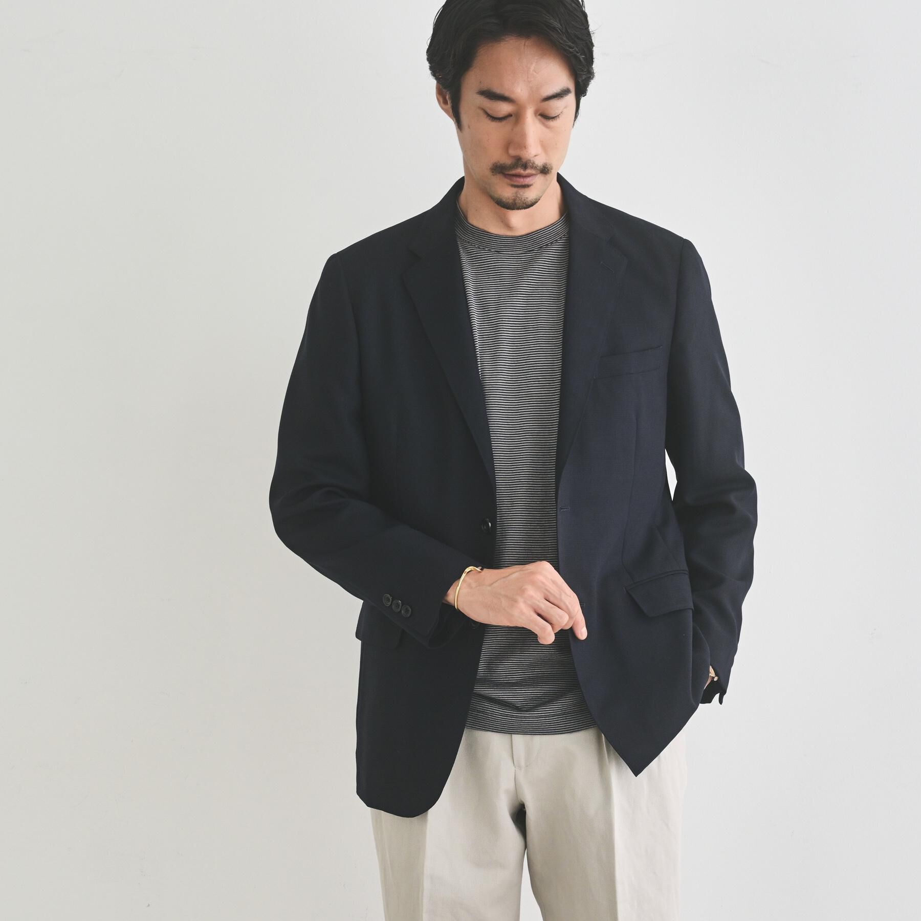 TAKEO KIKUCHI「【THE FLAGSHIP】メリノウール天竺Tシャツ」|Tシャツ・カットソー|