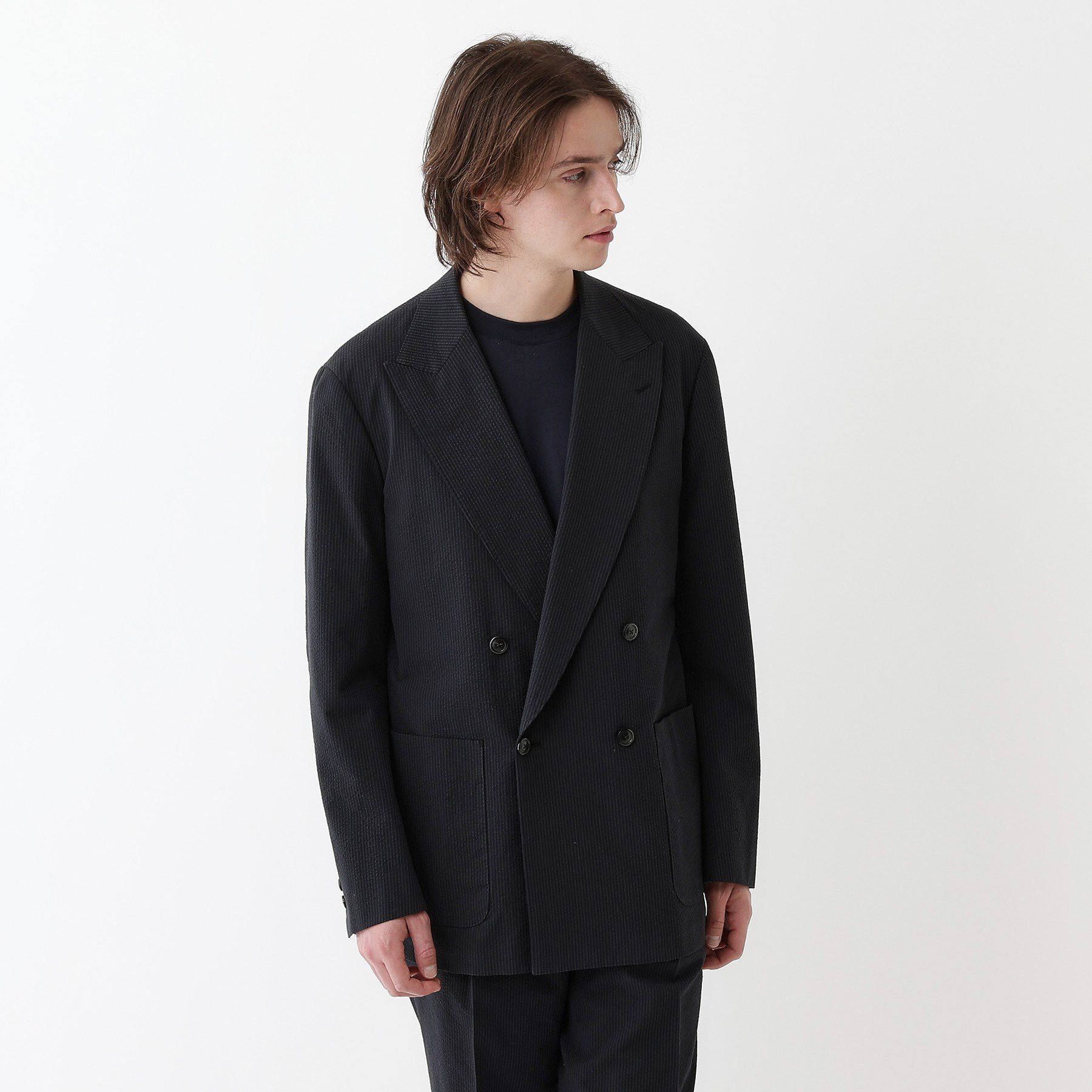 TAKEO KIKUCHI「【THE FLAGSHIP】サッカー2wayストレッチ ジャケット」|テーラードジャケット|