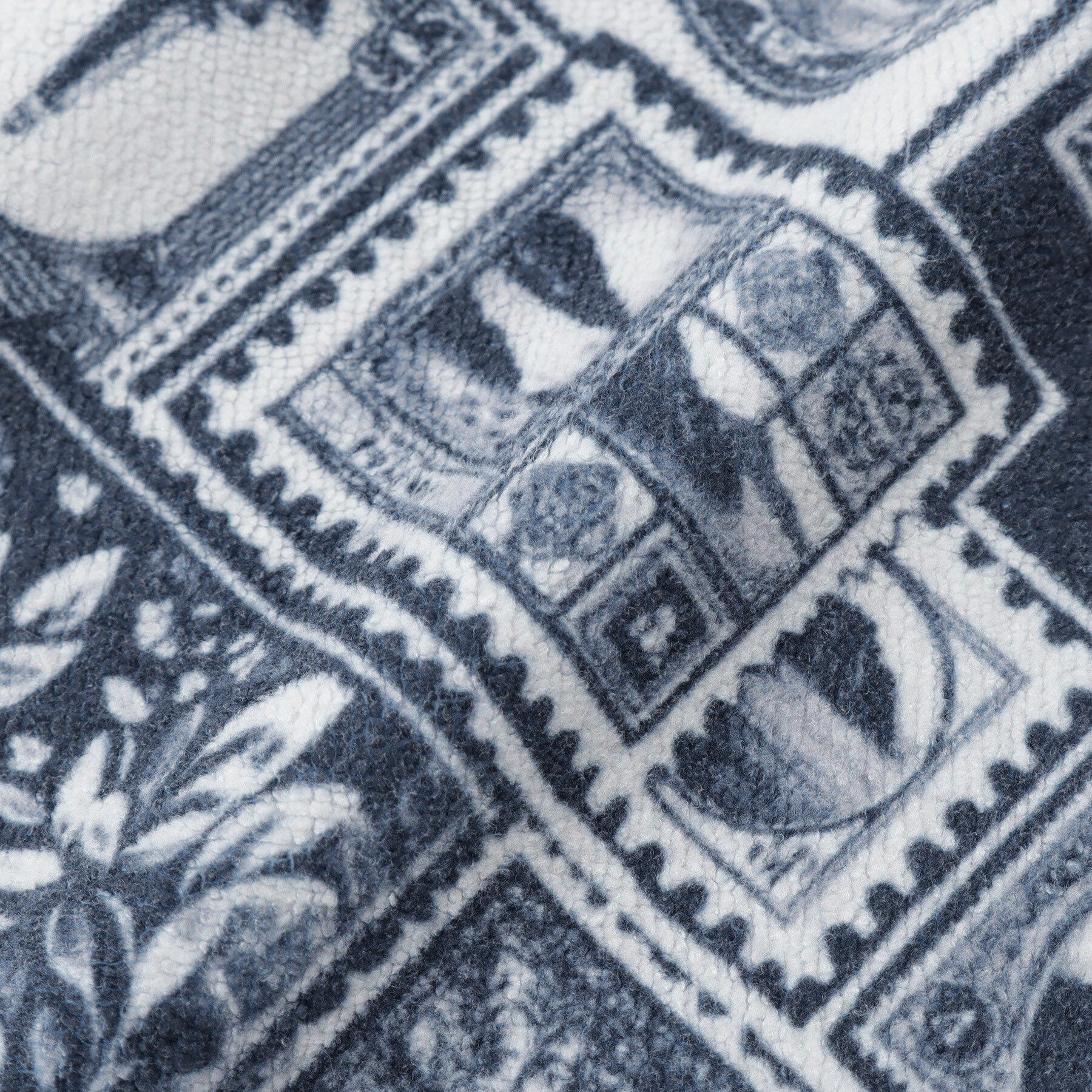 TAKEO KIKUCHI「アーカイブ切手柄フォンカチ」|ハンカチ|