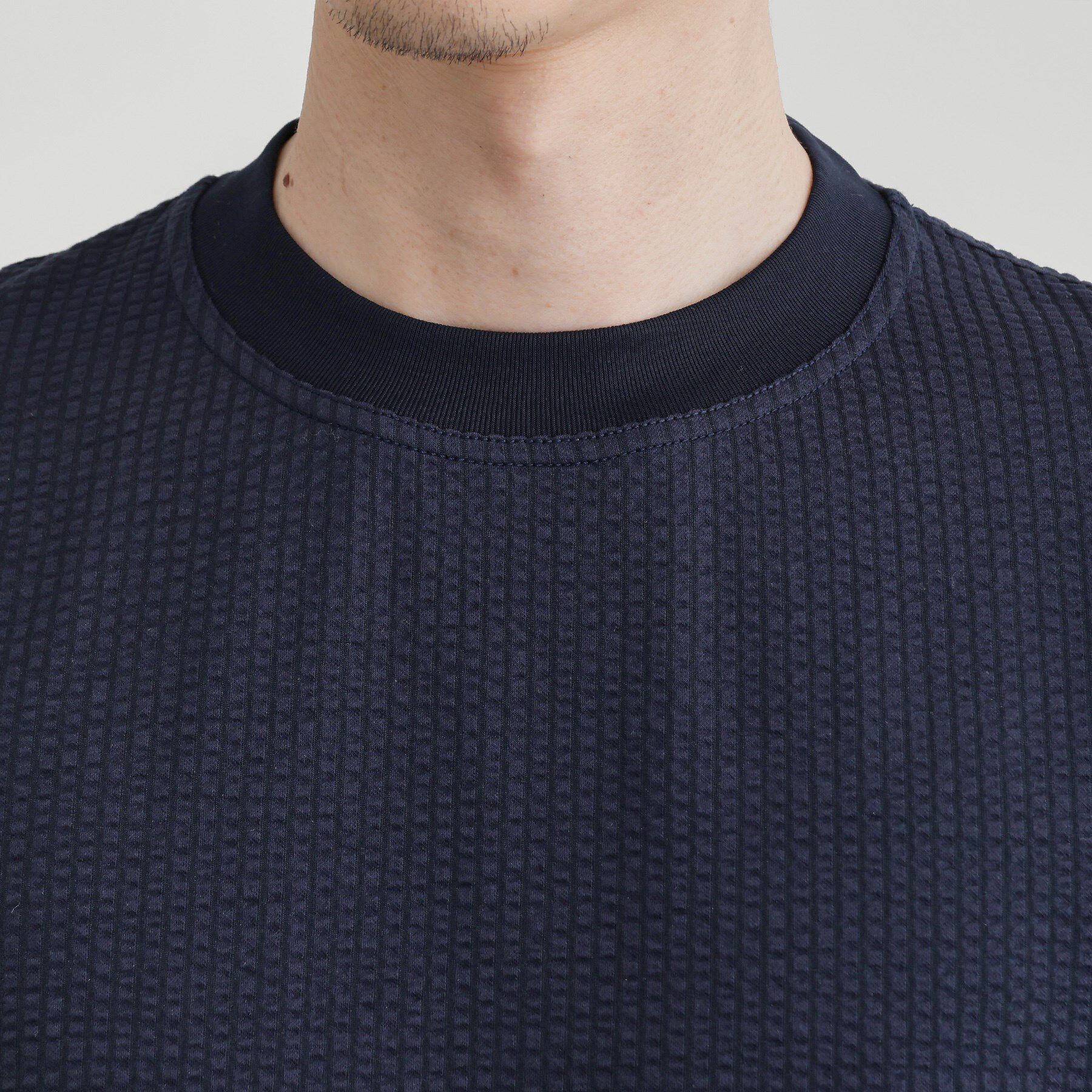 TAKEO KIKUCHI「【抗菌防臭】サッカージャージプルオーバー」|Tシャツ・カットソー|