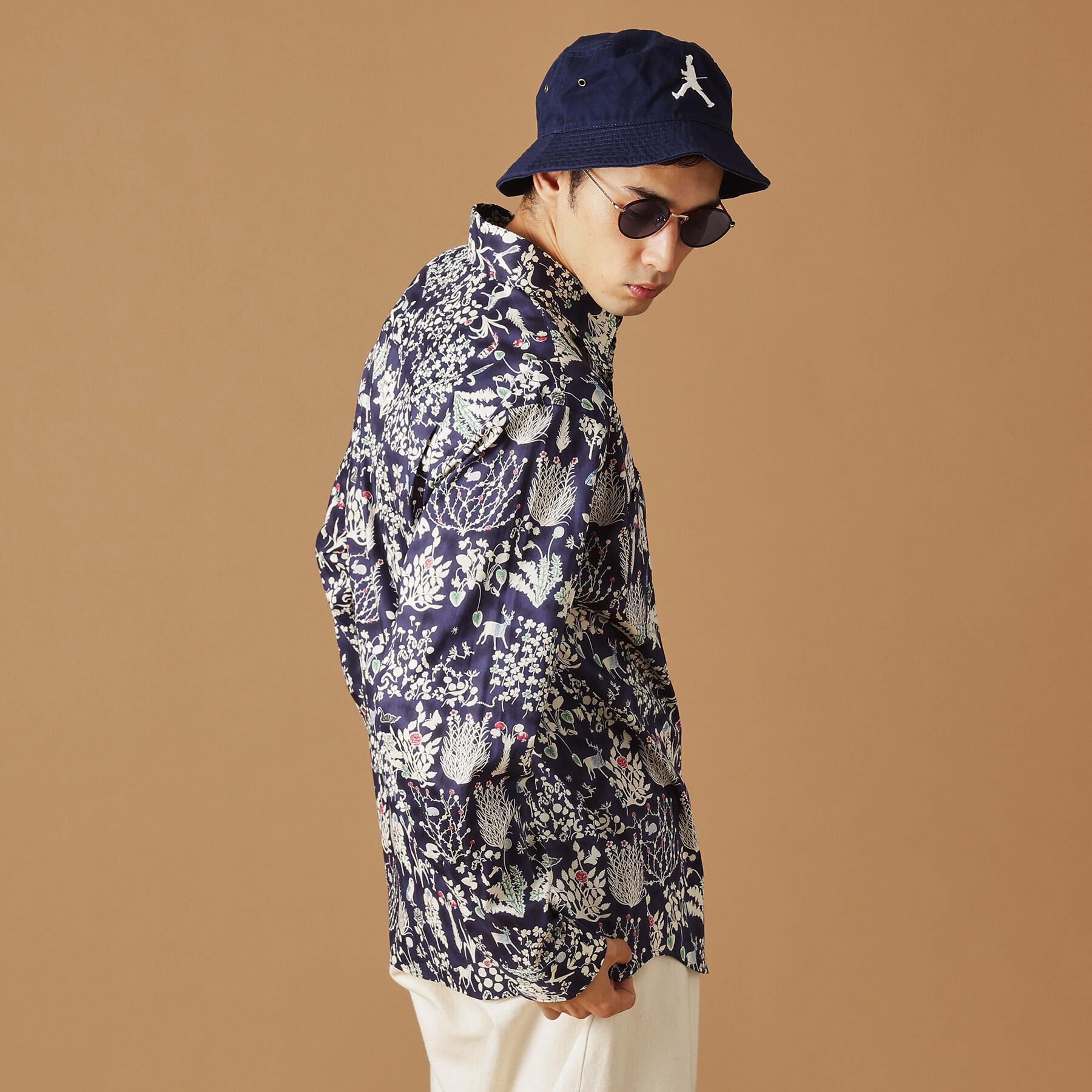 40CARATS&525「【Sサイズ～】フラワープリントシャツ」|シャツ・ブラウス|