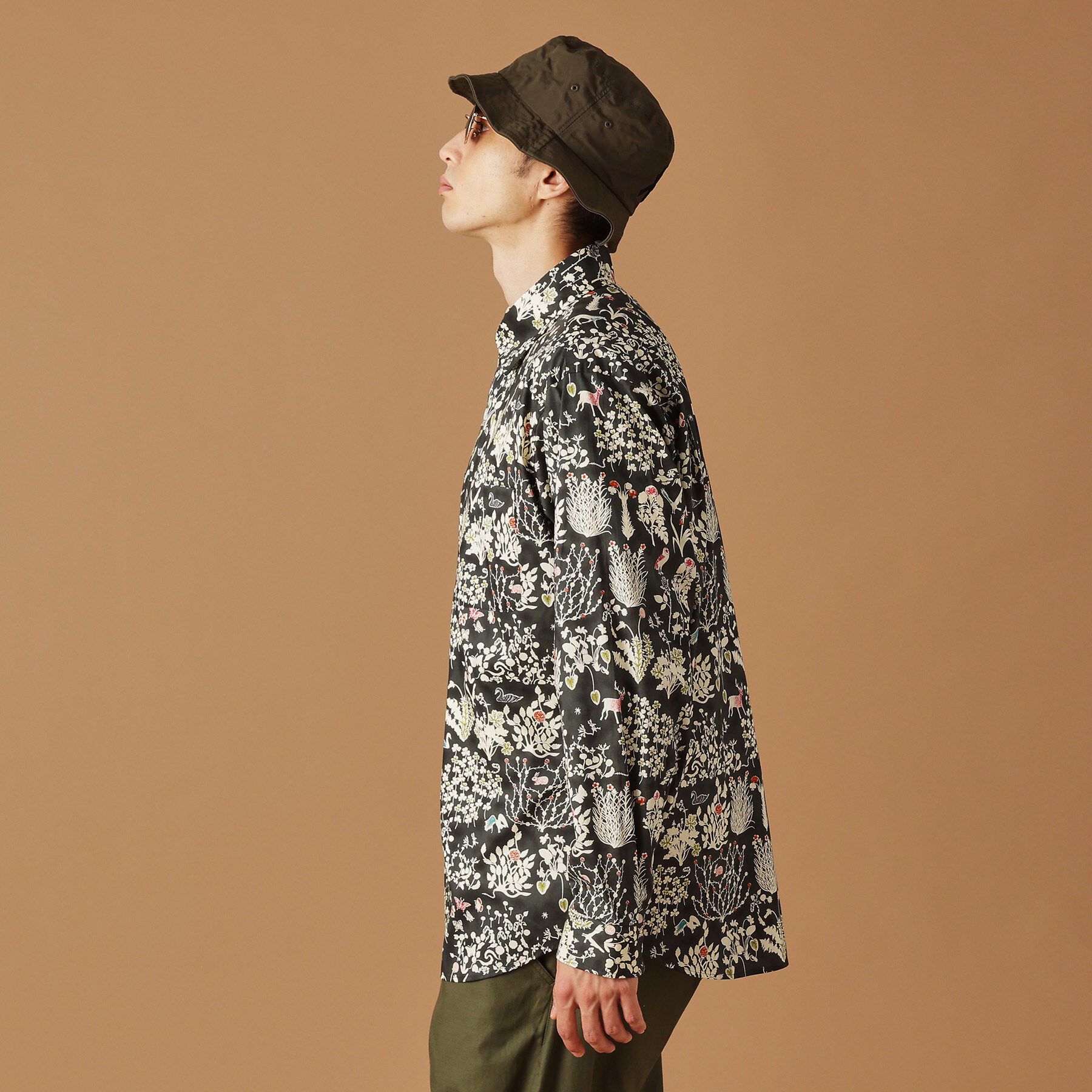 40CARATS&525「【Sサイズ～】フラワープリントシャツ」|シャツ・ブラウス|