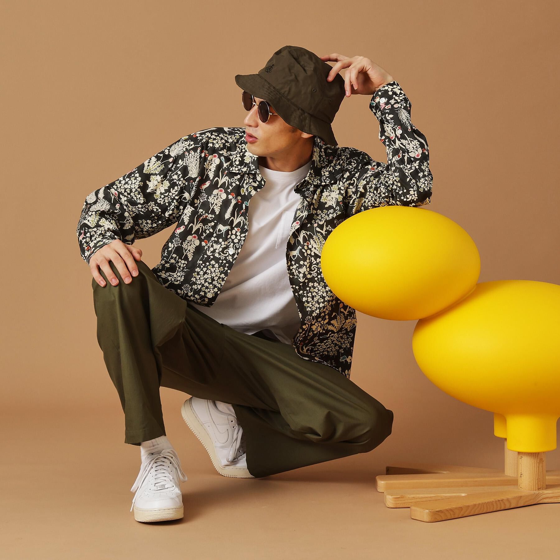 40CARATS&525「【Sサイズ～】フラワープリントシャツ」|シャツ・ブラウス|